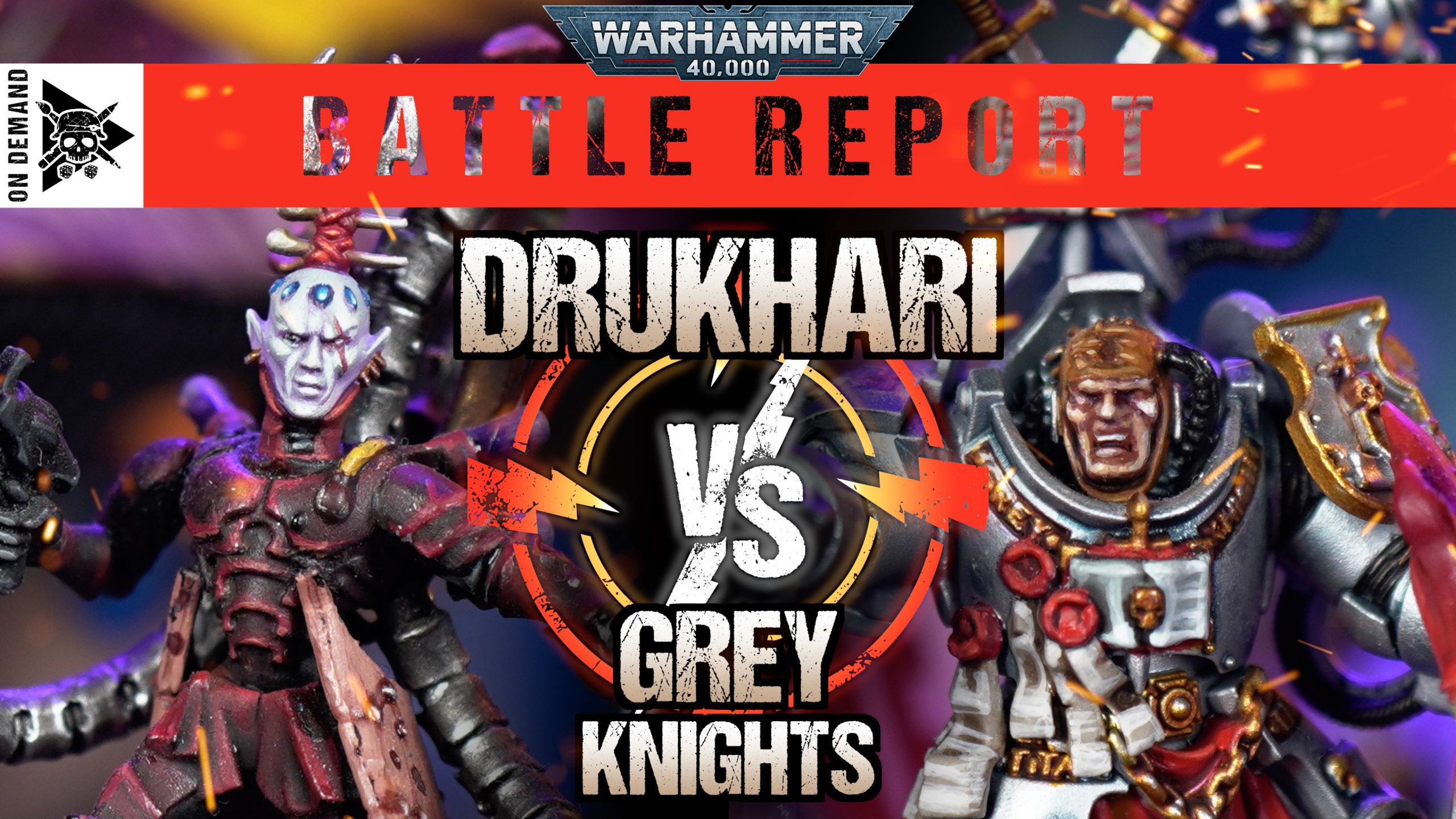 Drukhari Vs Grey Knights Pts Warhammer Battle Report