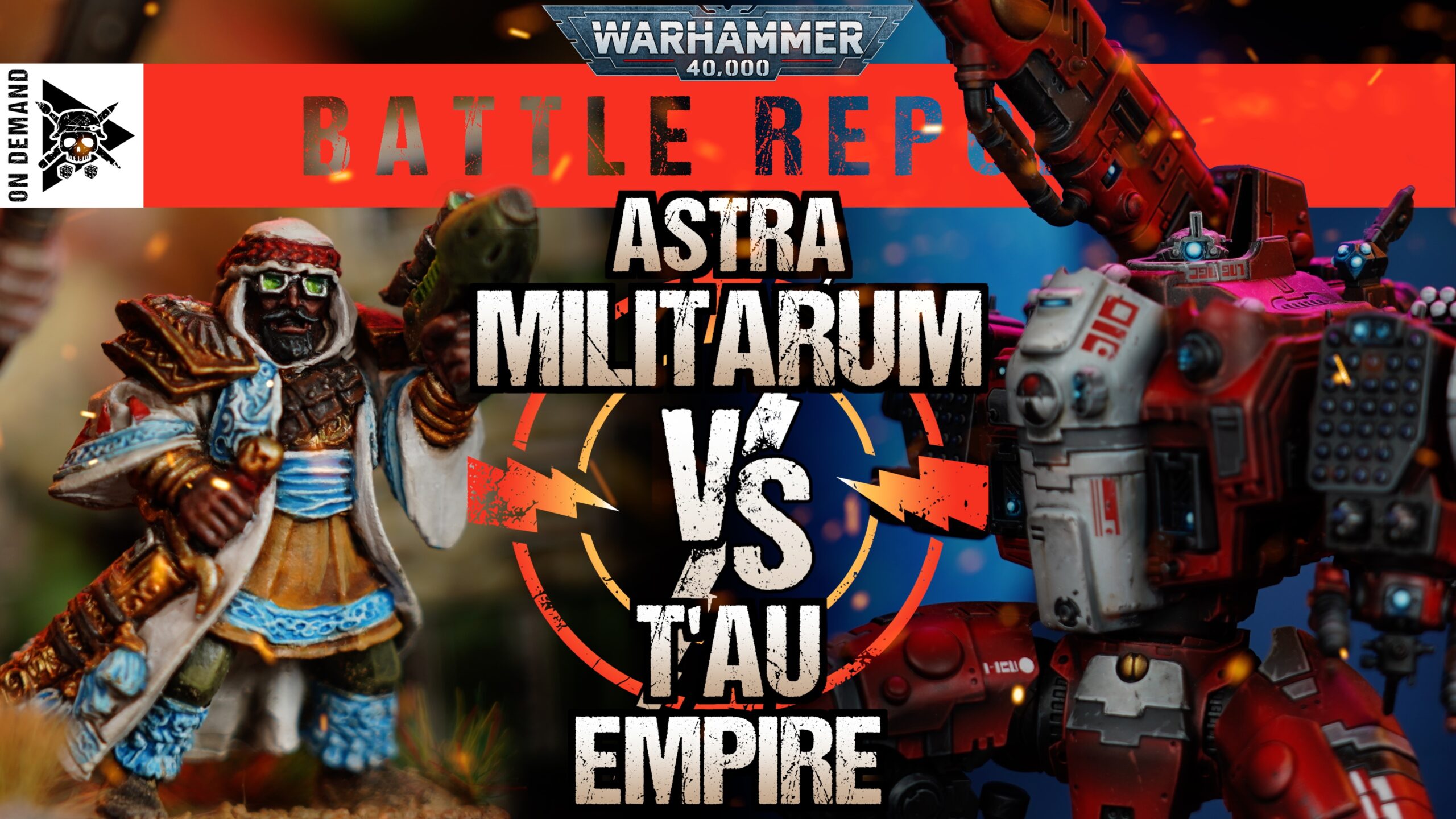 Astra Militarum Vs T Au Empire Warhammer 40 000 Battle Report