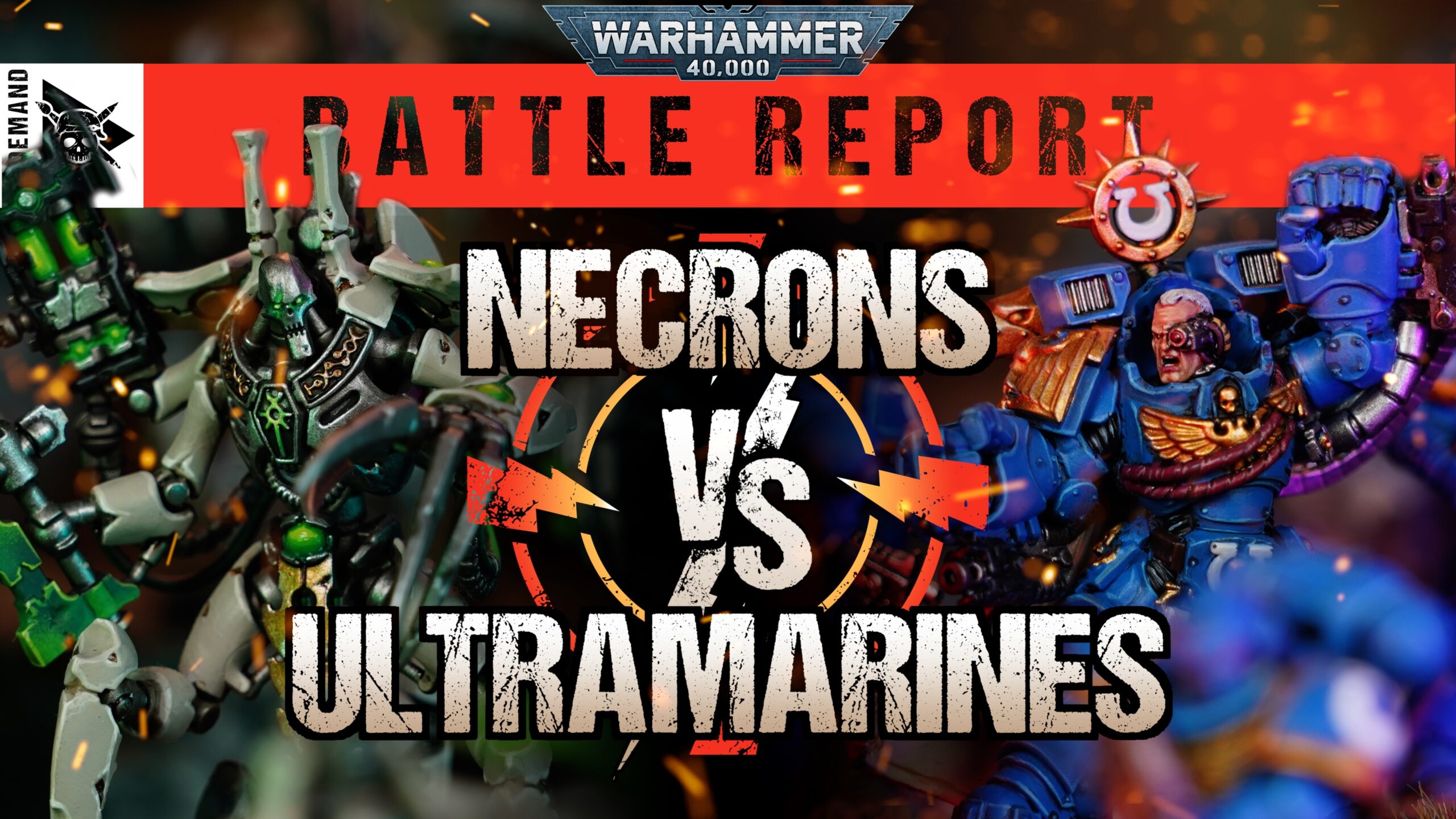 Ultramarines Vs Necrons Warhammer Battle Report Tabletop Tactics