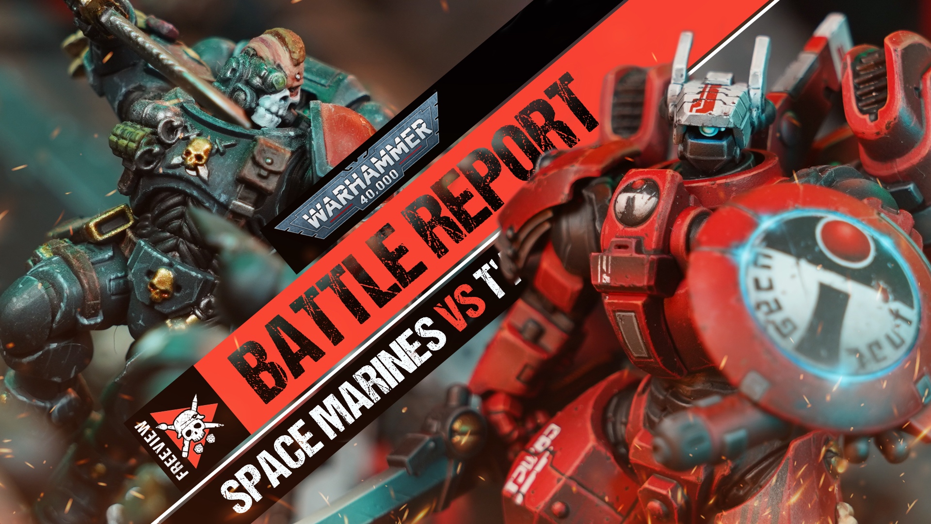 Space Marines Vs T Au Empire Warhammer 40k ONSLAUGHT Battle Report