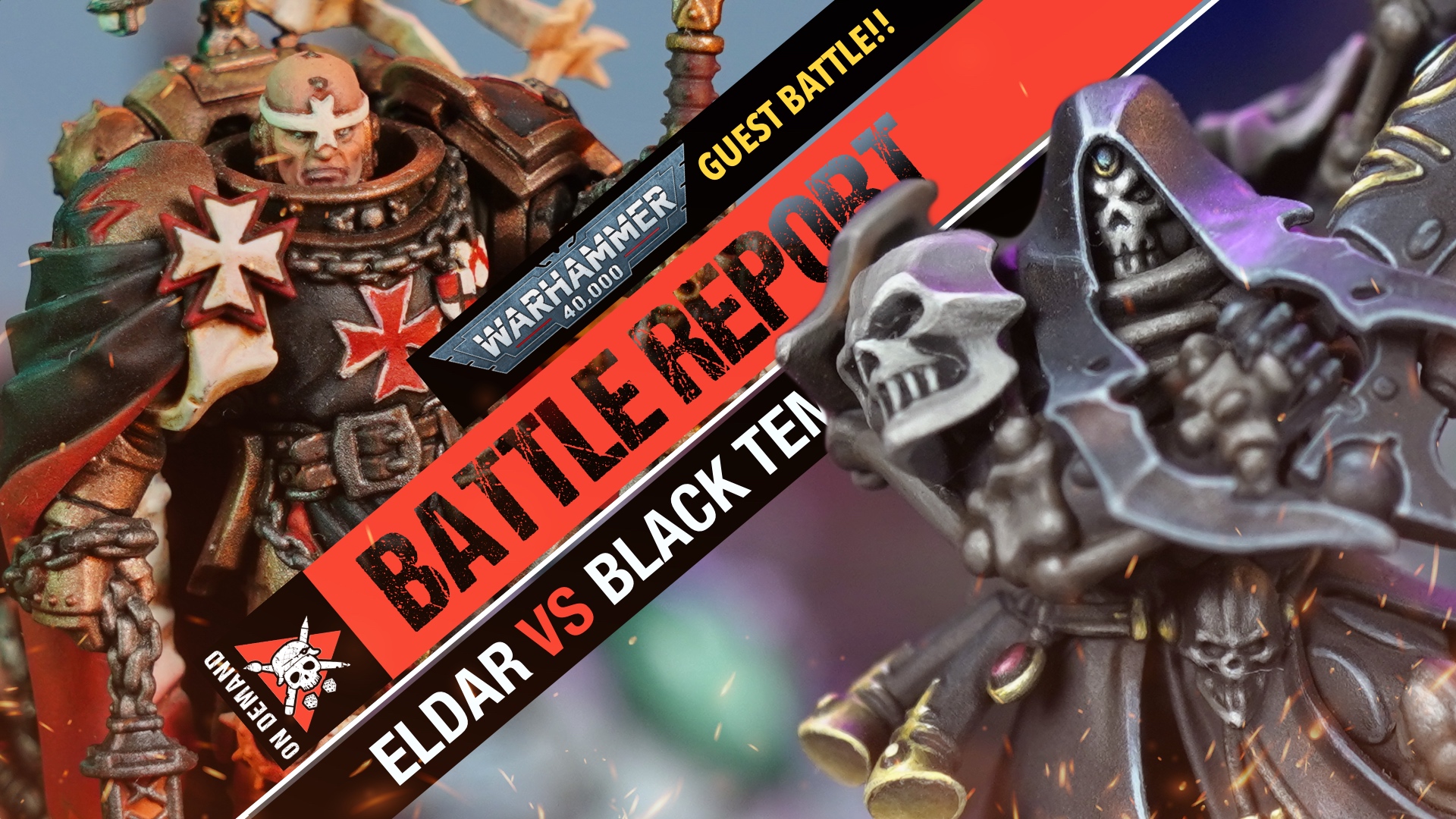 Black Templars Vs Aeldari Warhammer 40k Battle Report Tabletop Tactics