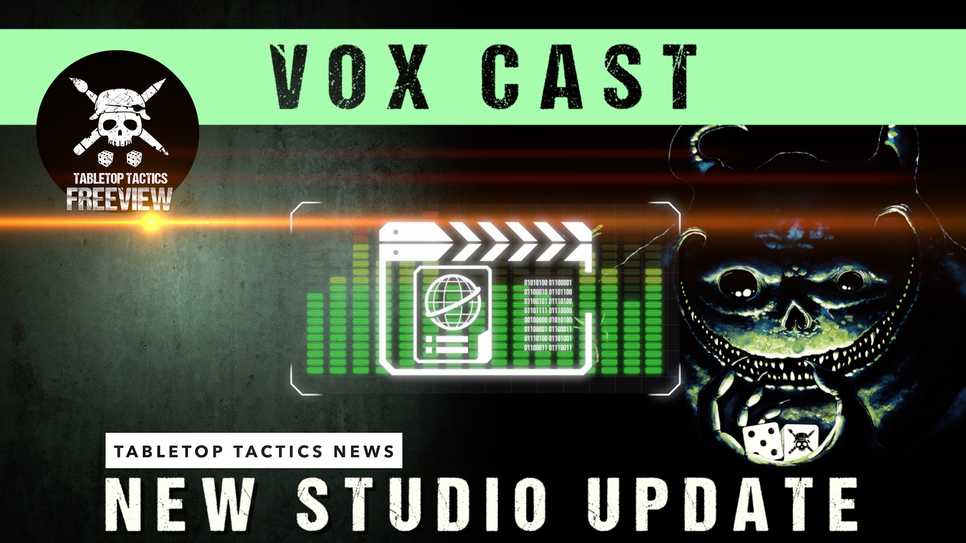 New Studio Update! Tabletop Tactics Backstage Tabletop Tactics