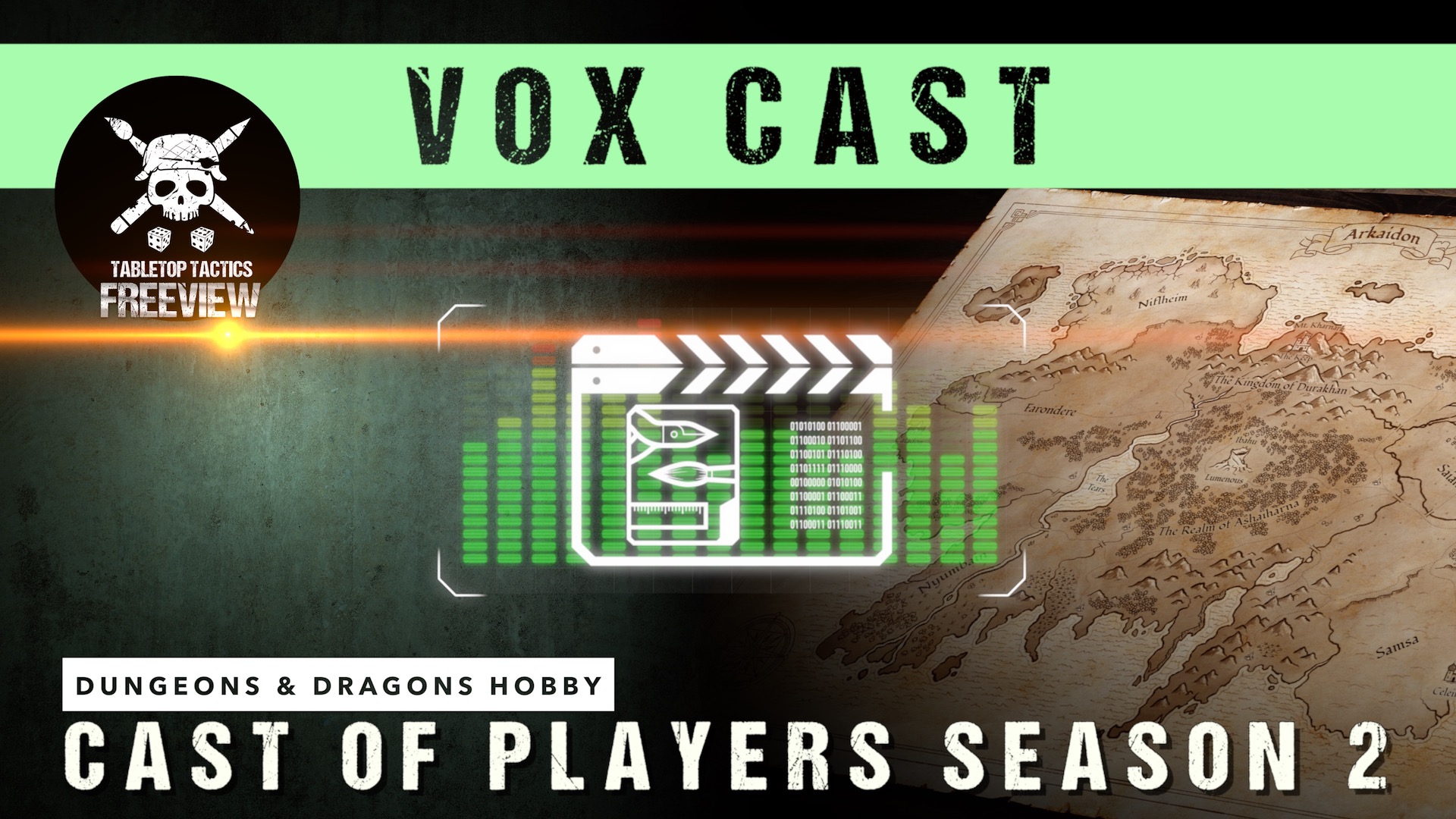 Cast of Players Season 2 Tabletop Tactics Backstage Tabletop Tactics