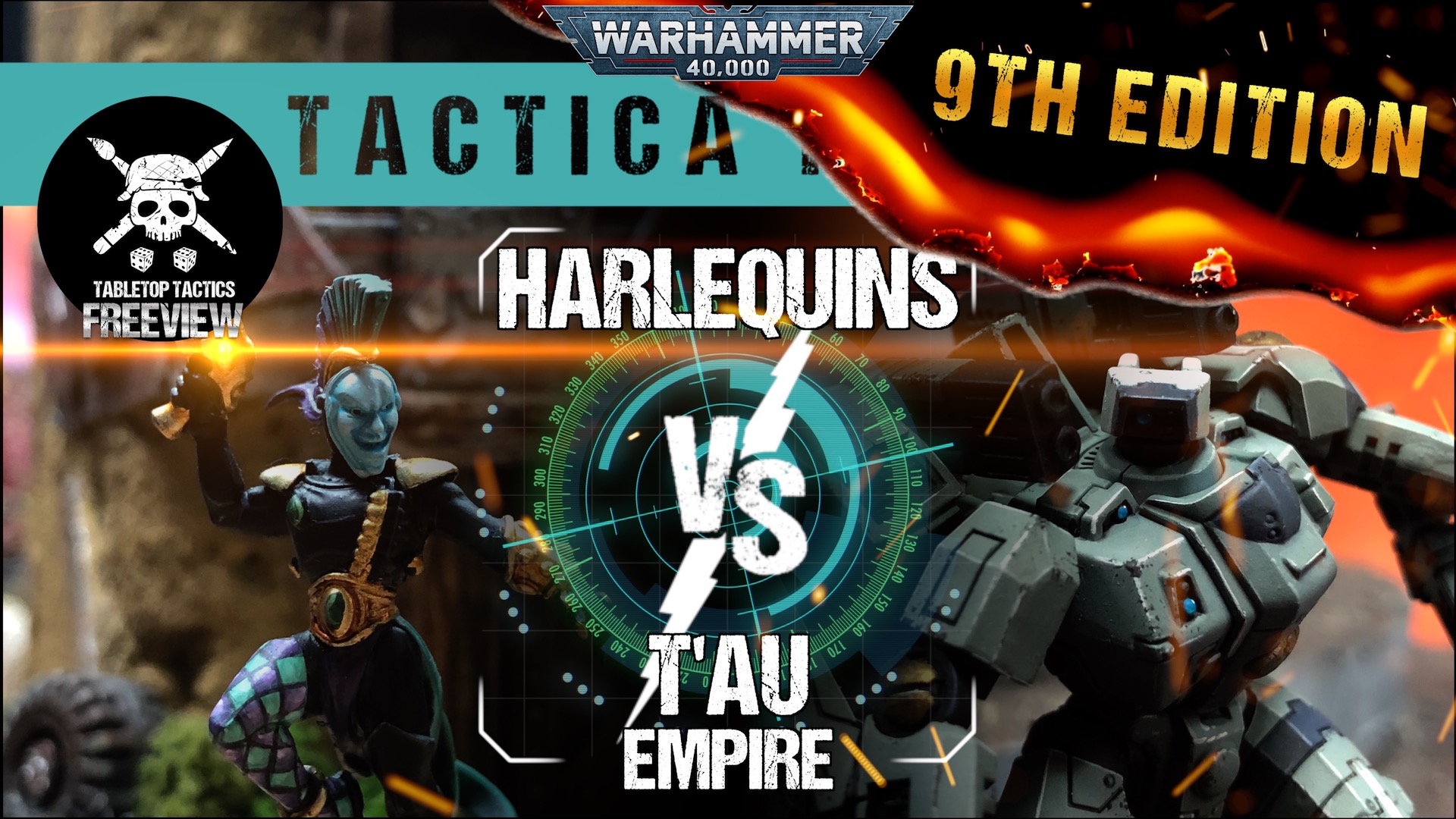 Harlequins vs T'au Empire 2000pts Warhammer 40,000 Tactical Report