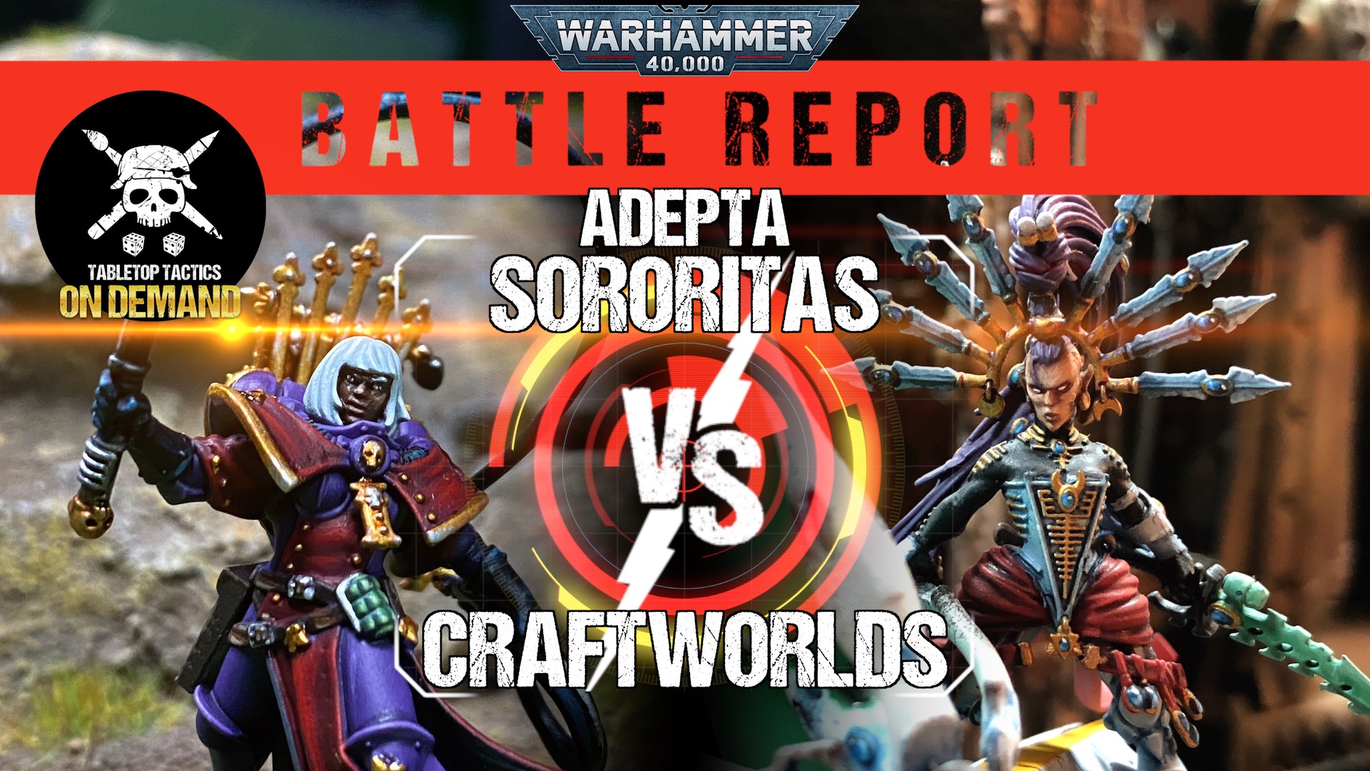 Adepta Sororitas vs Craftworlds 2000pts Warhammer 40,000 9th Ed