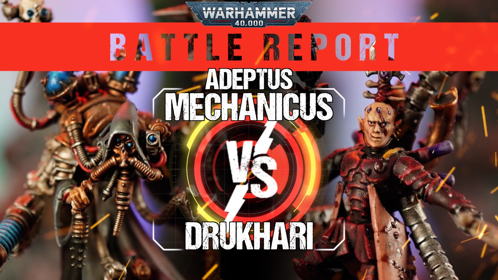 Adeptus Mechanicus vs Drukhari 2000pts Warhammer 40,000 Battle Report