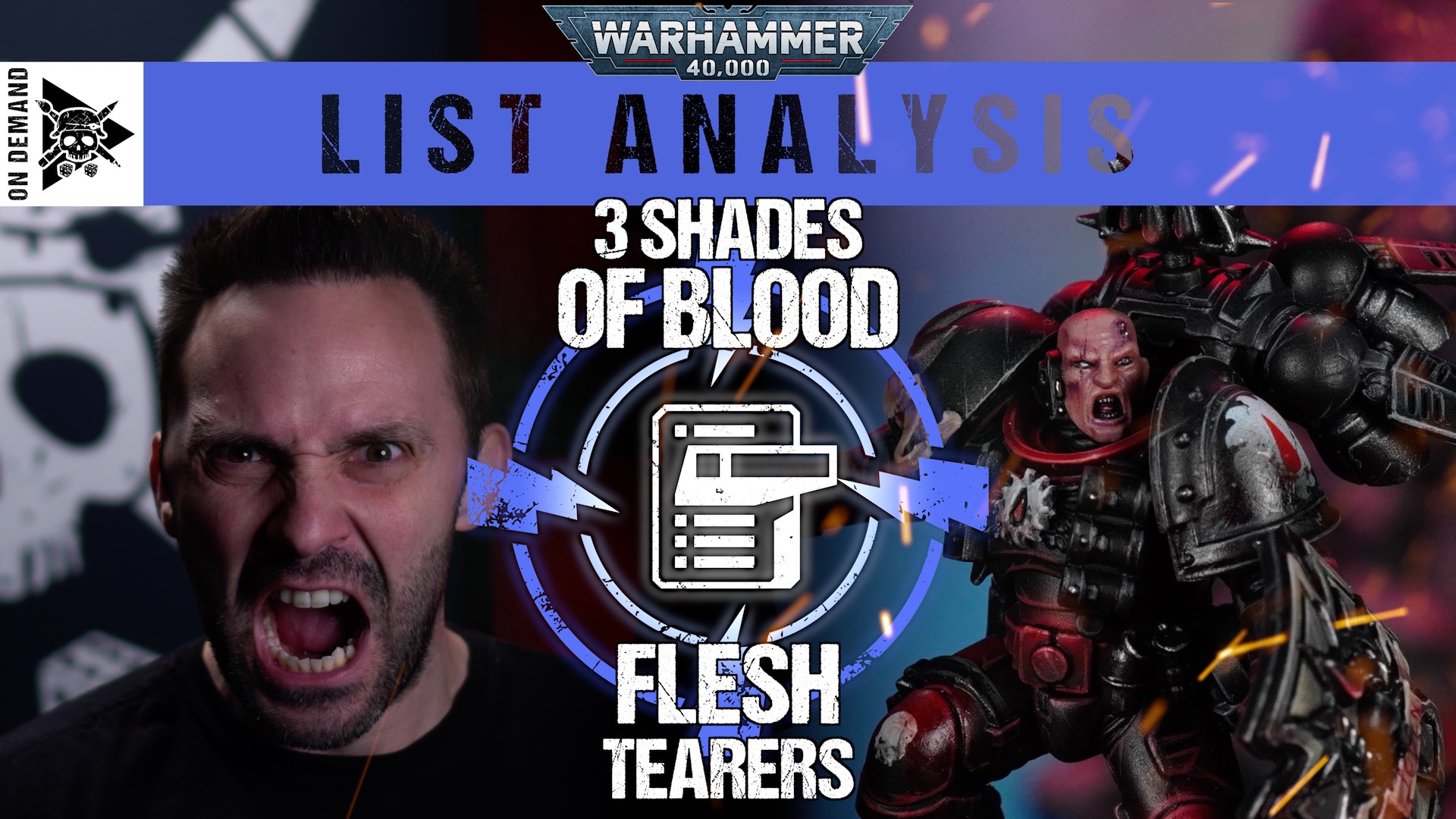 Flesh Tearers Three Shades of Blood Warhammer 40,000 List Analysis