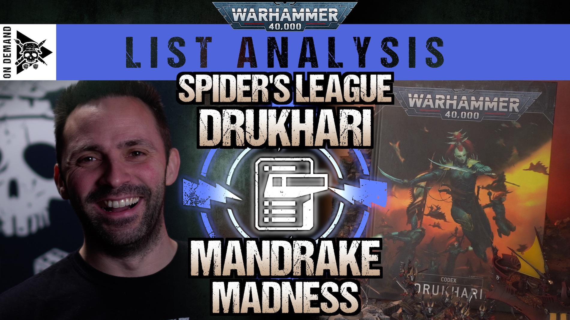 Spider's League Drukhari Mandrake Madness Warhammer 40,000 List