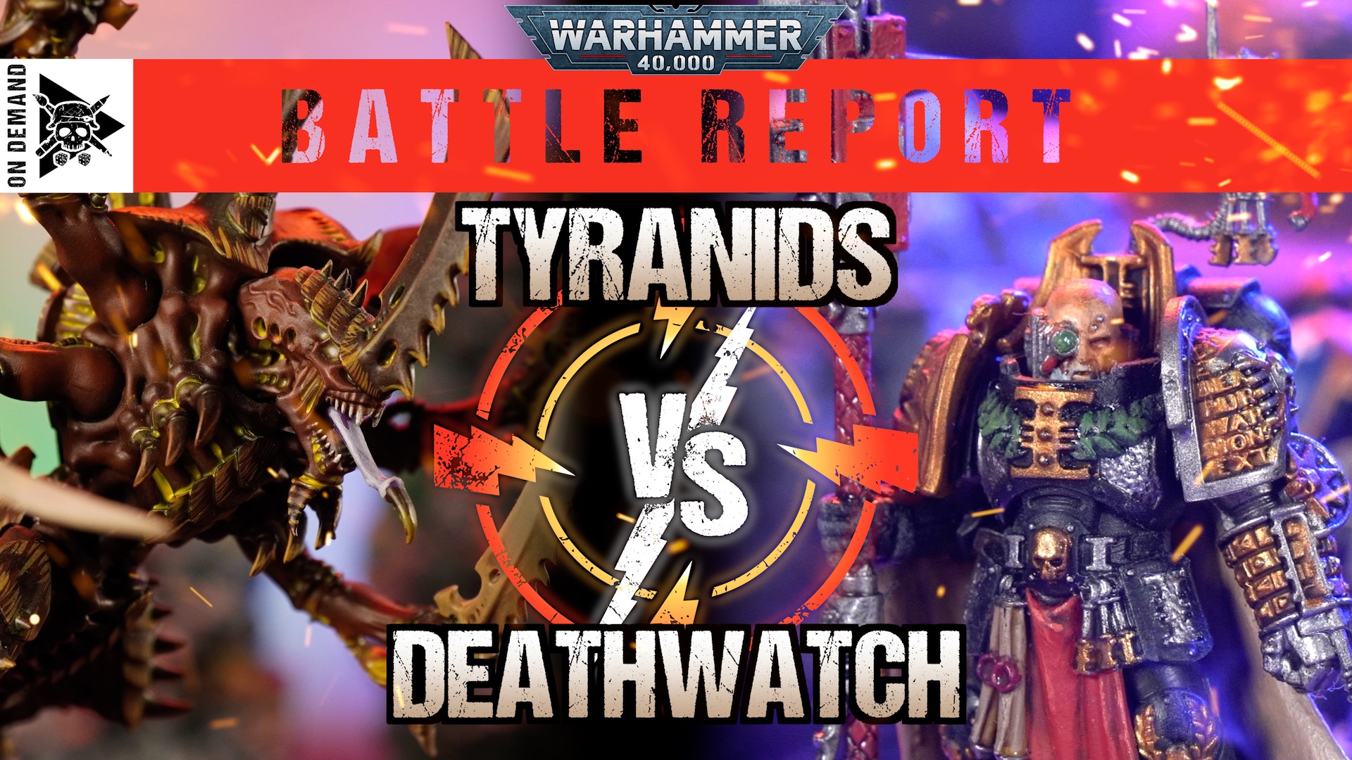 Tyranids vs Deathwatch 1500pts Warhammer 40,000 Battle Report