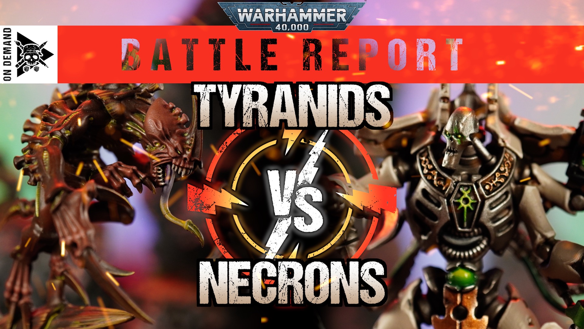 Tyranids vs Necrons 2000pts Warhammer 40,000 Battle Report Tabletop