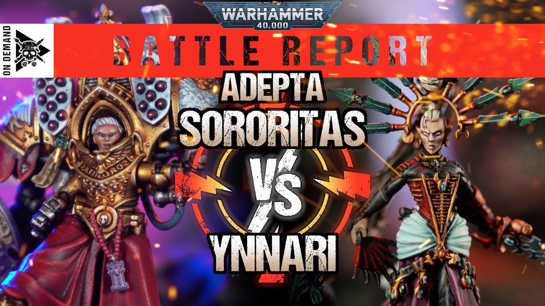 Ynnari vs Adepta Sororitas: Warhammer 40K Battle Report