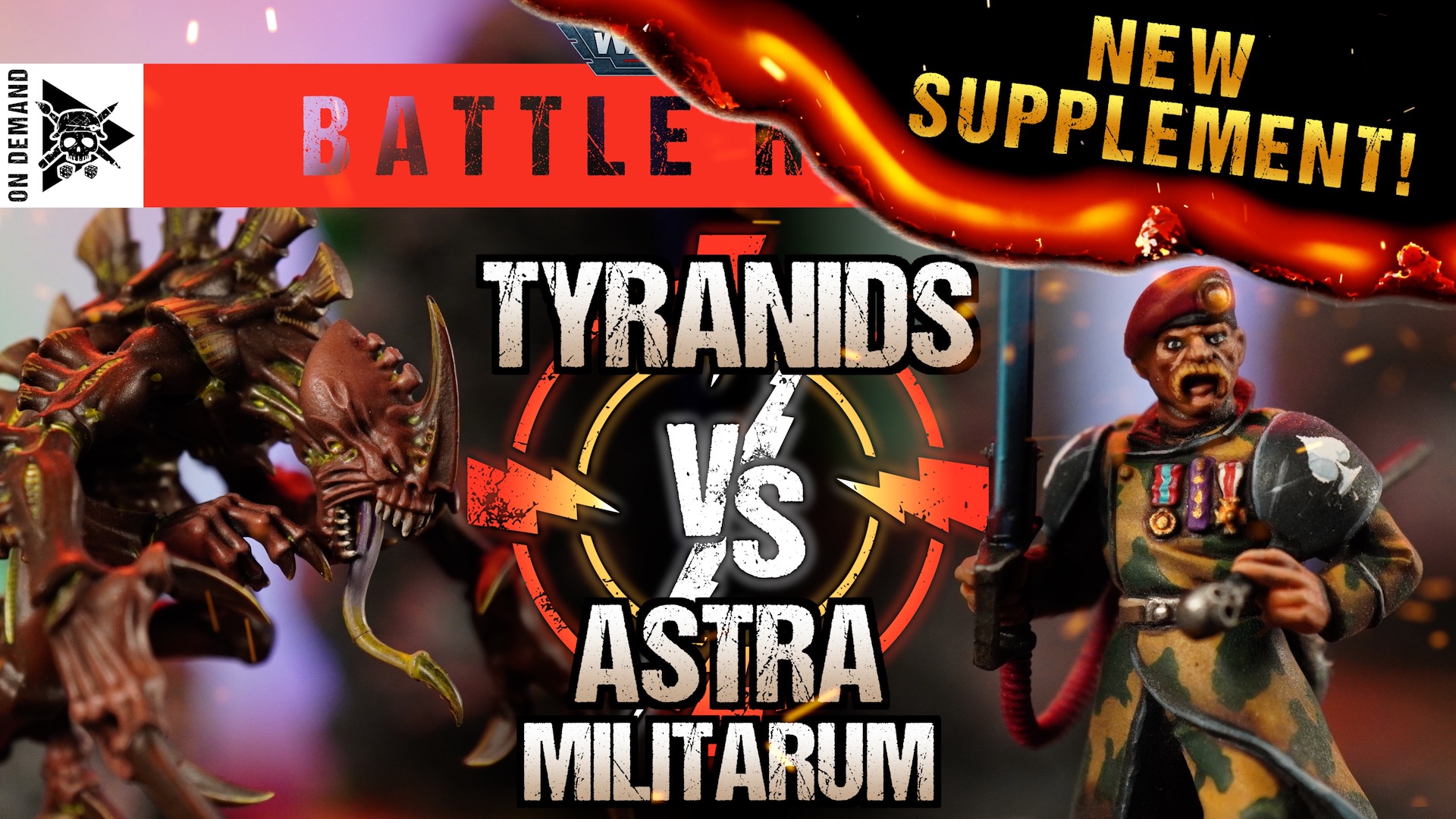 Tyranids vs Astra Militarum 2000pts Warhammer 40,000 Battle Report
