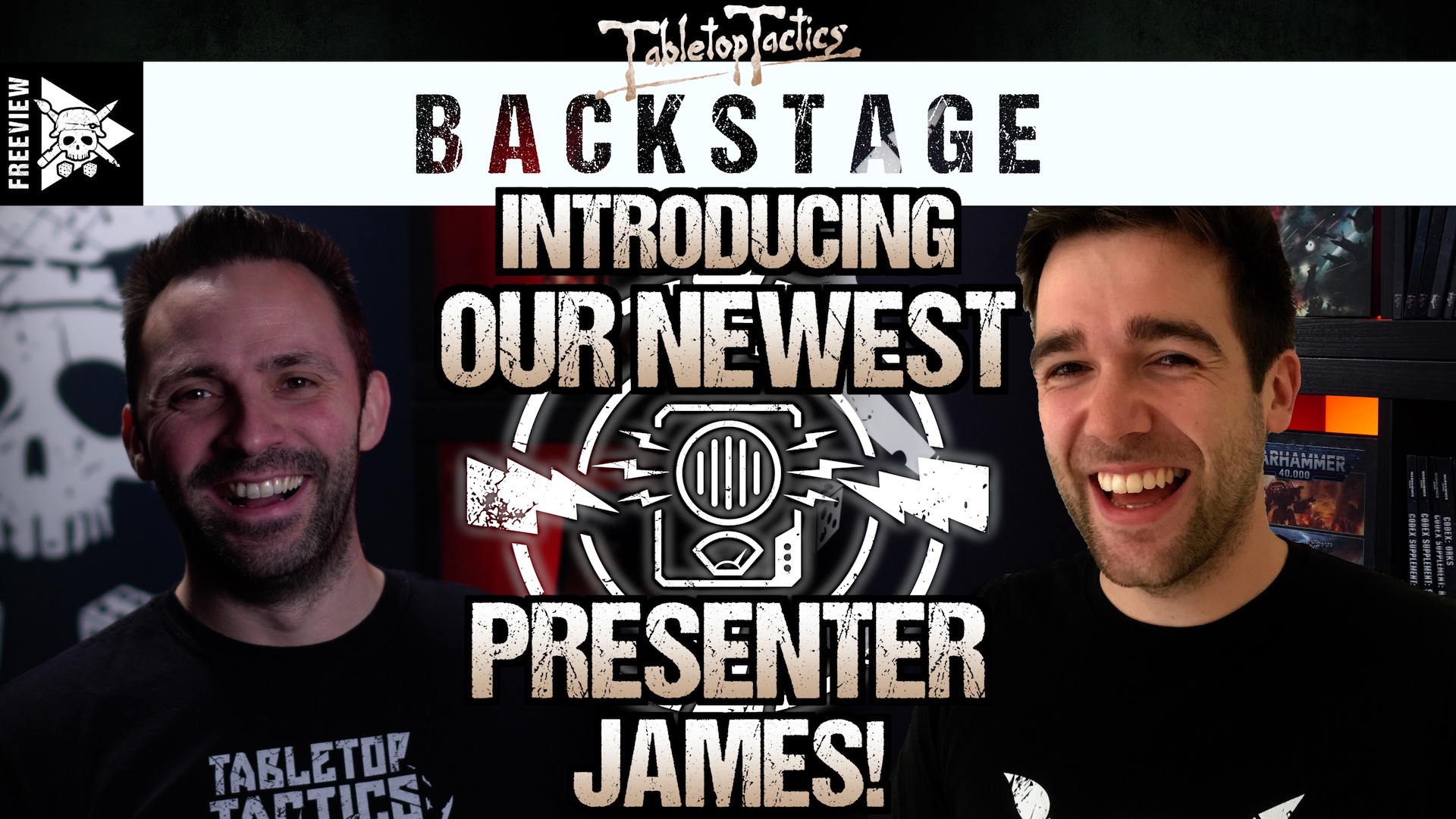 Introducing Our Newest Presenter James! Tabletop Tactics Backstage