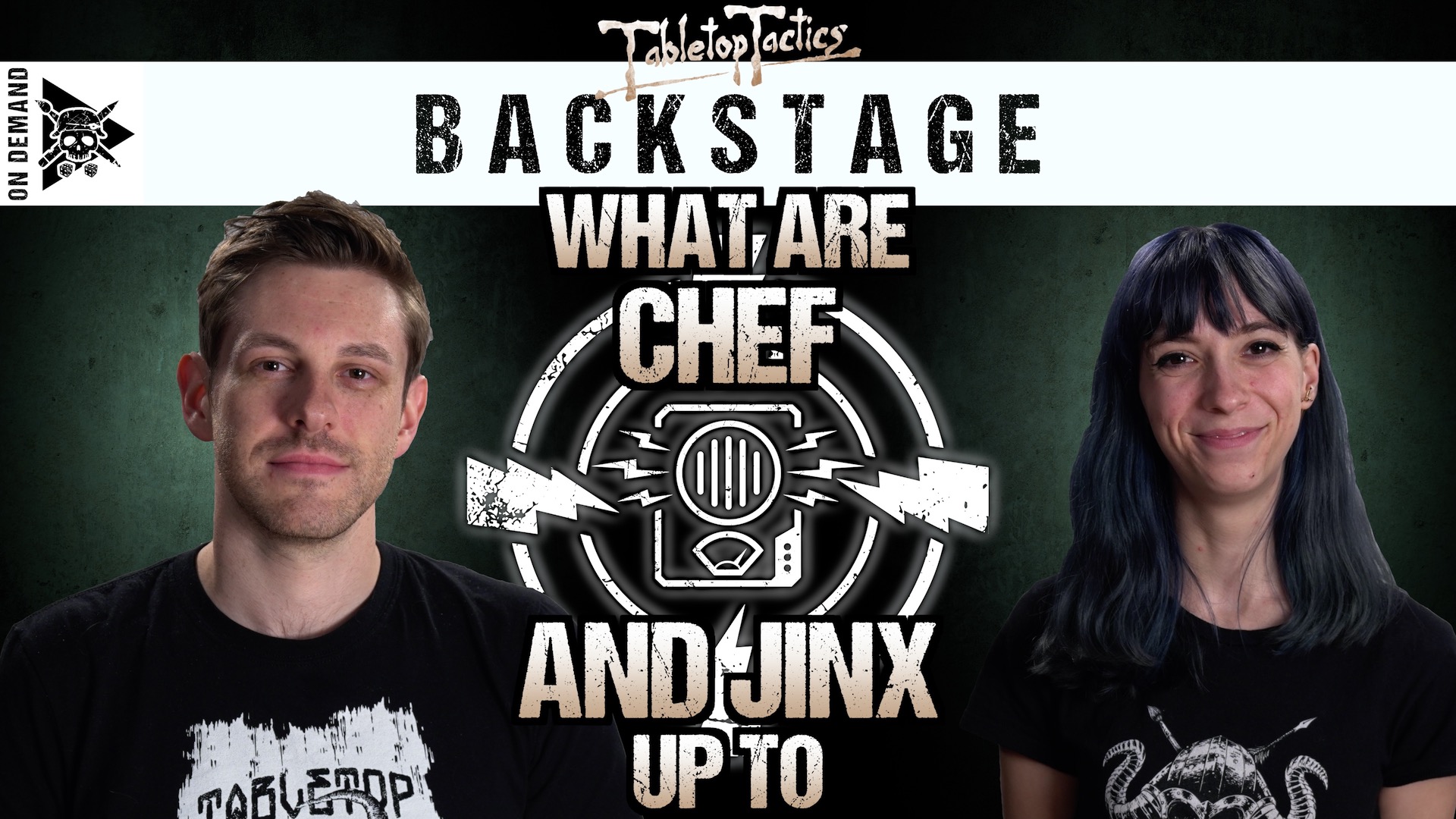 What are Chef and Jinx up to Warhammer 40,000 Backstage Tabletop