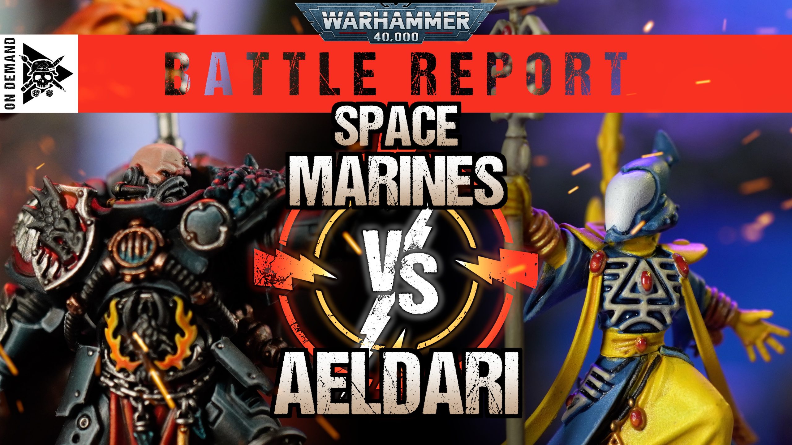 Iyanden vs Space Marines 2000pts Warhammer 40,000 Battle Report