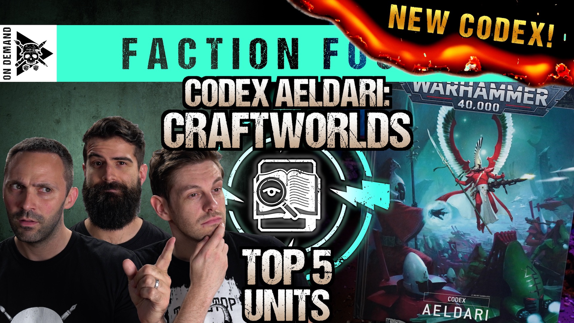 Codex Aeldari Craftworlds Top 5 Units Warhammer 40,000 Faction Focus