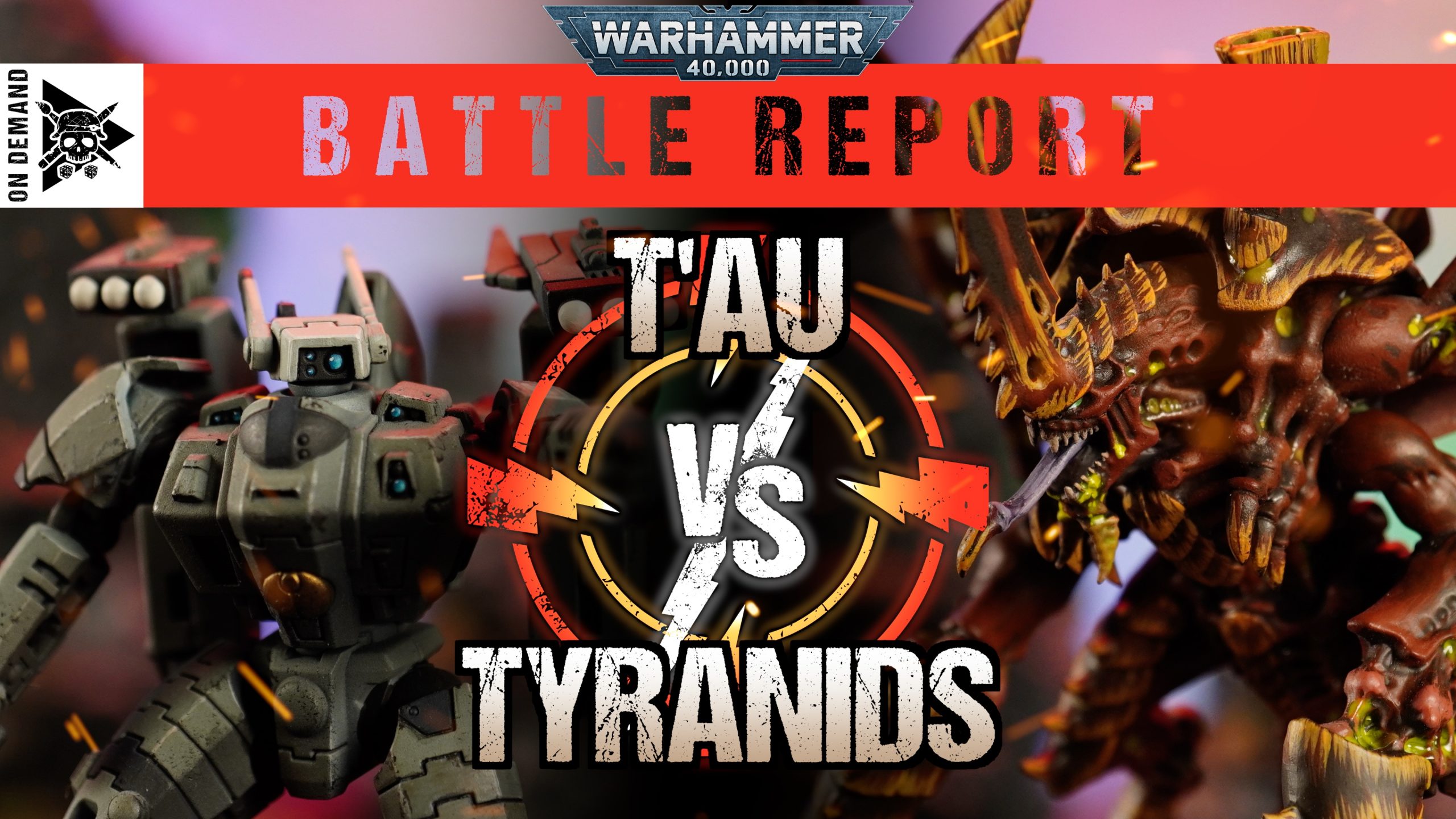 Tyranids vs T'au Empire 2000pts Warhammer 40,000 Battle Report