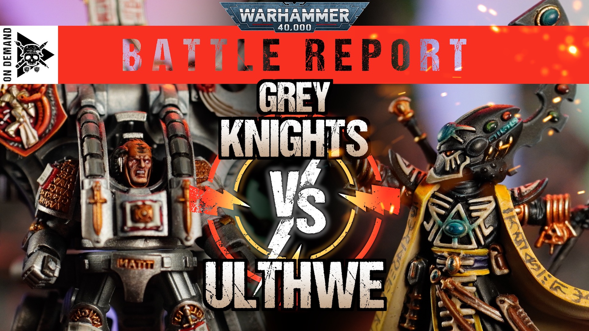 Grey Knights vs Ulthwe 2000pts Warhammer 40,000 Battle Report