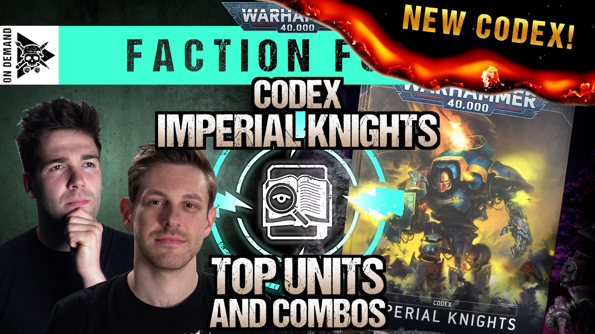 Codex Imperial Knights Top Units & Combos Warhammer 40,000 Faction