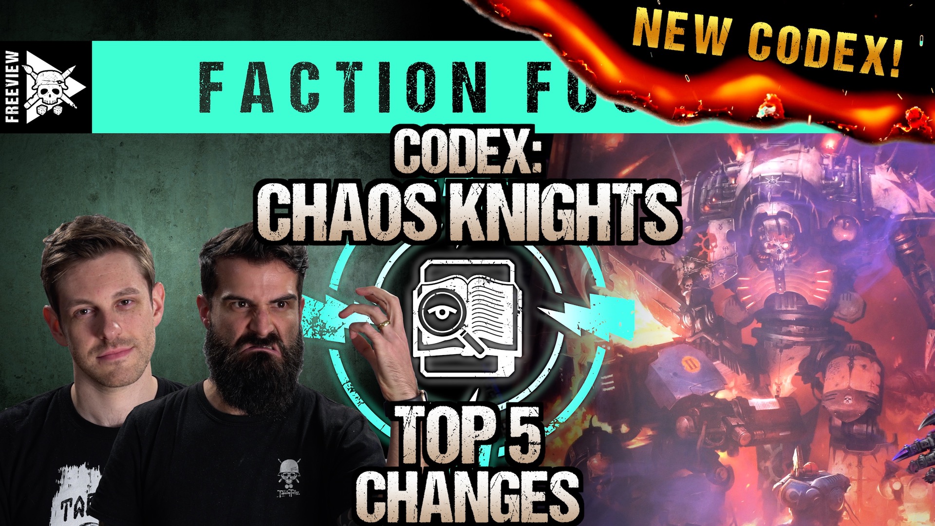 Codex Chaos Knights Top 5 Changes Warhammer 40,000 Faction Focus
