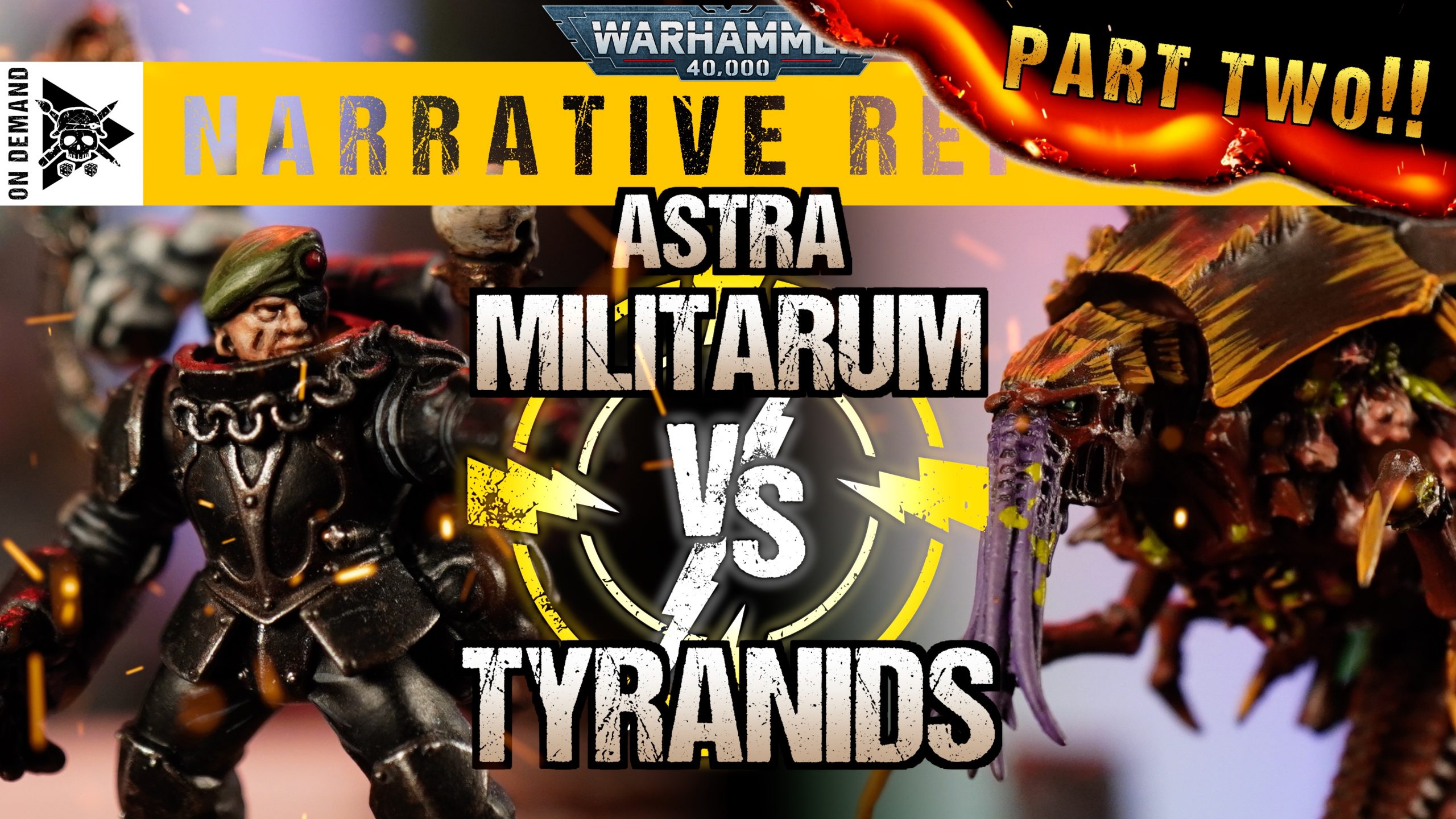 Astra Militarum vs Tyranids Warhammer 40,000 Narrative Report