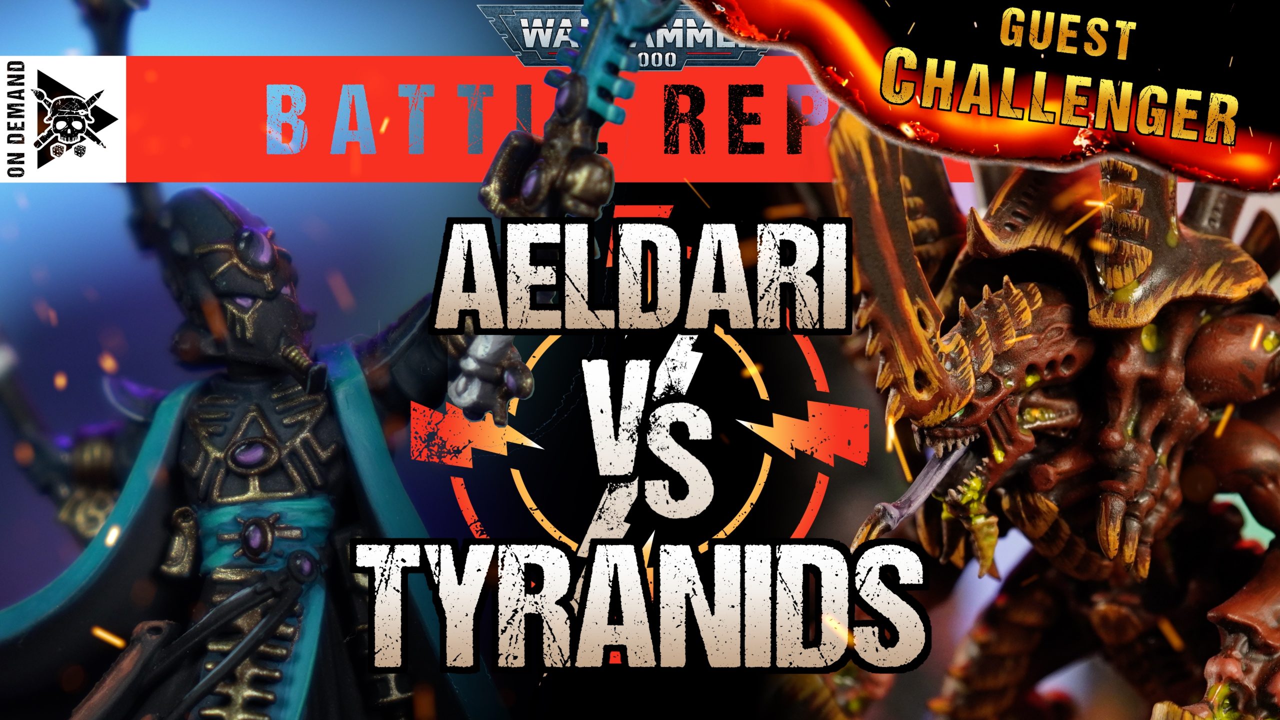 Aeldari vs Tyranids Warhammer 40,000 Battle Report Tabletop Tactics