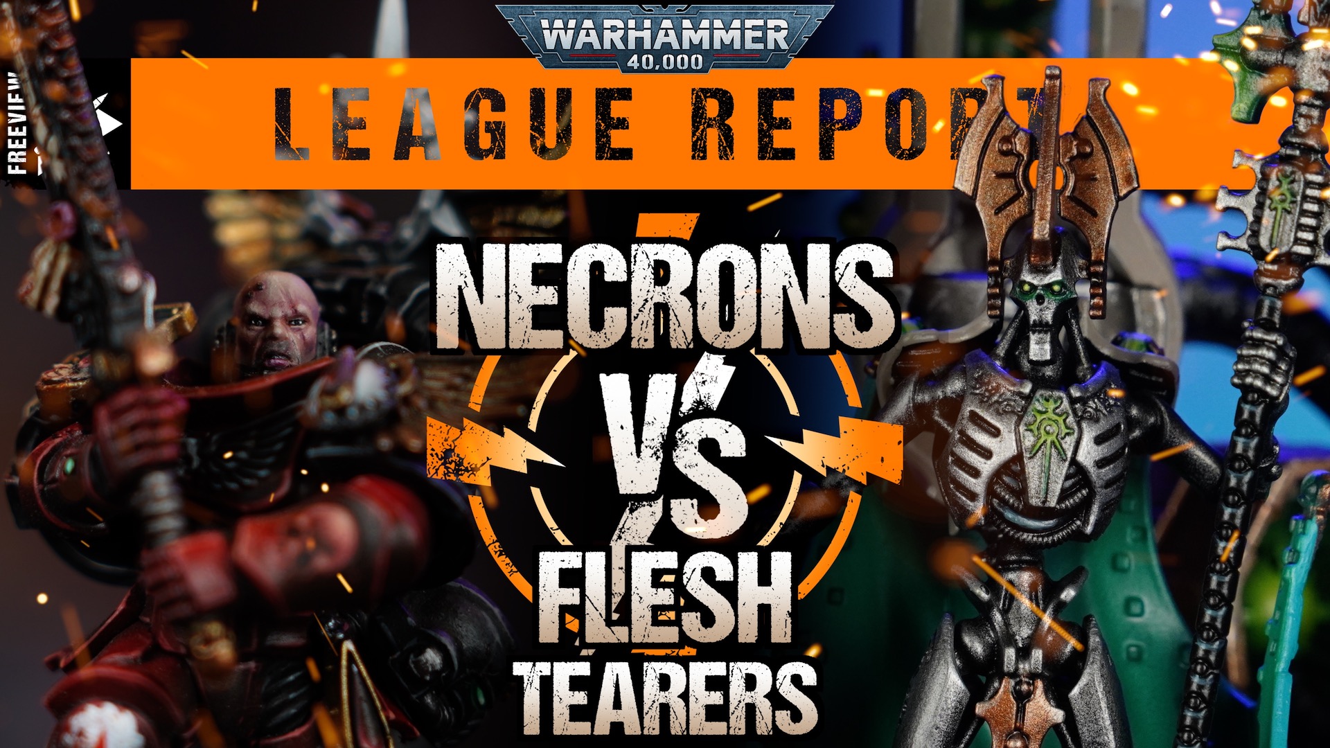 Necrons vs Flesh Tearers Season 1 EP 1 Warhammer 40,000 League