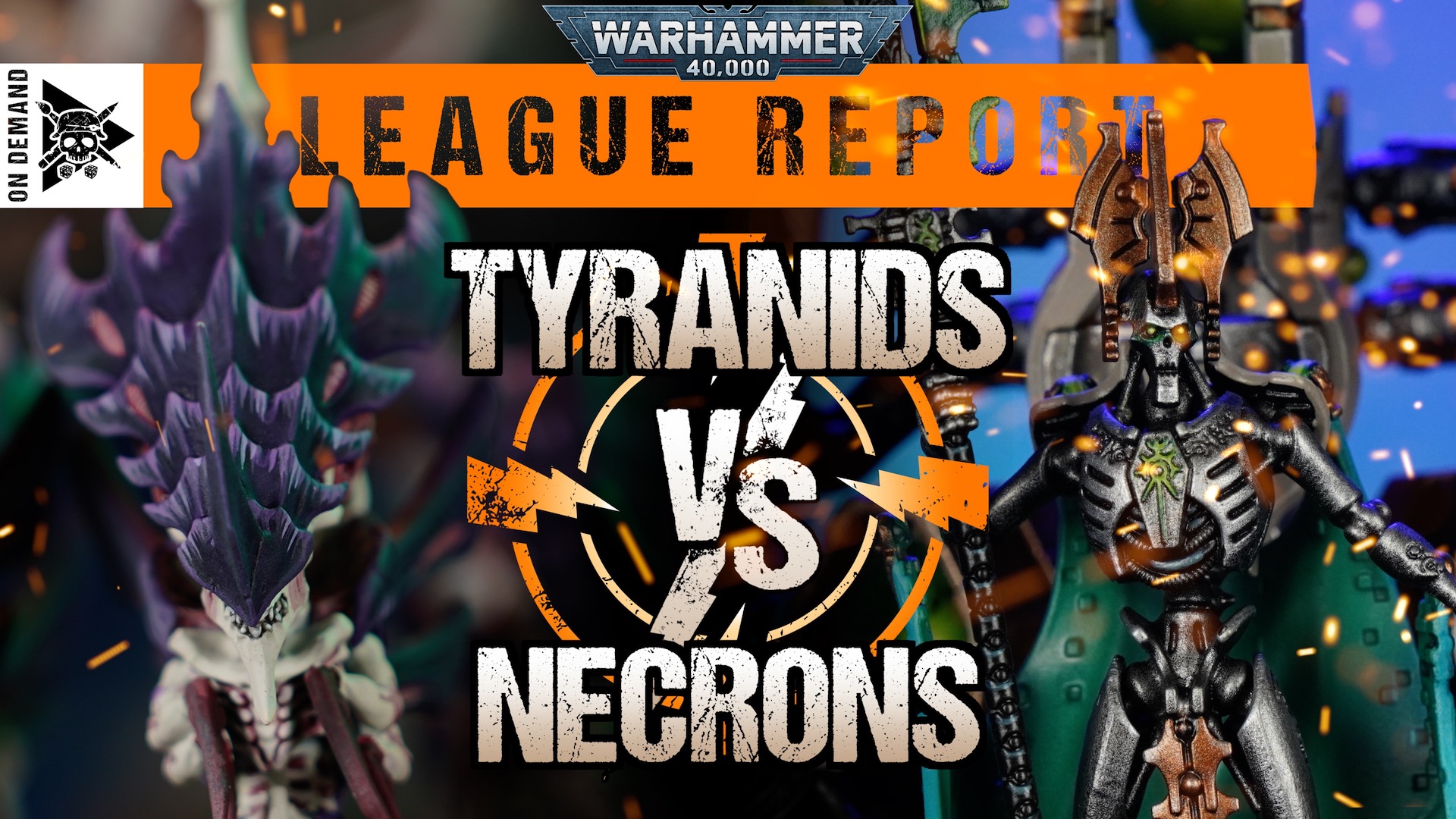 Tyranids vs Necrons Season 1 EP7 Warhammer 40,000 League Report