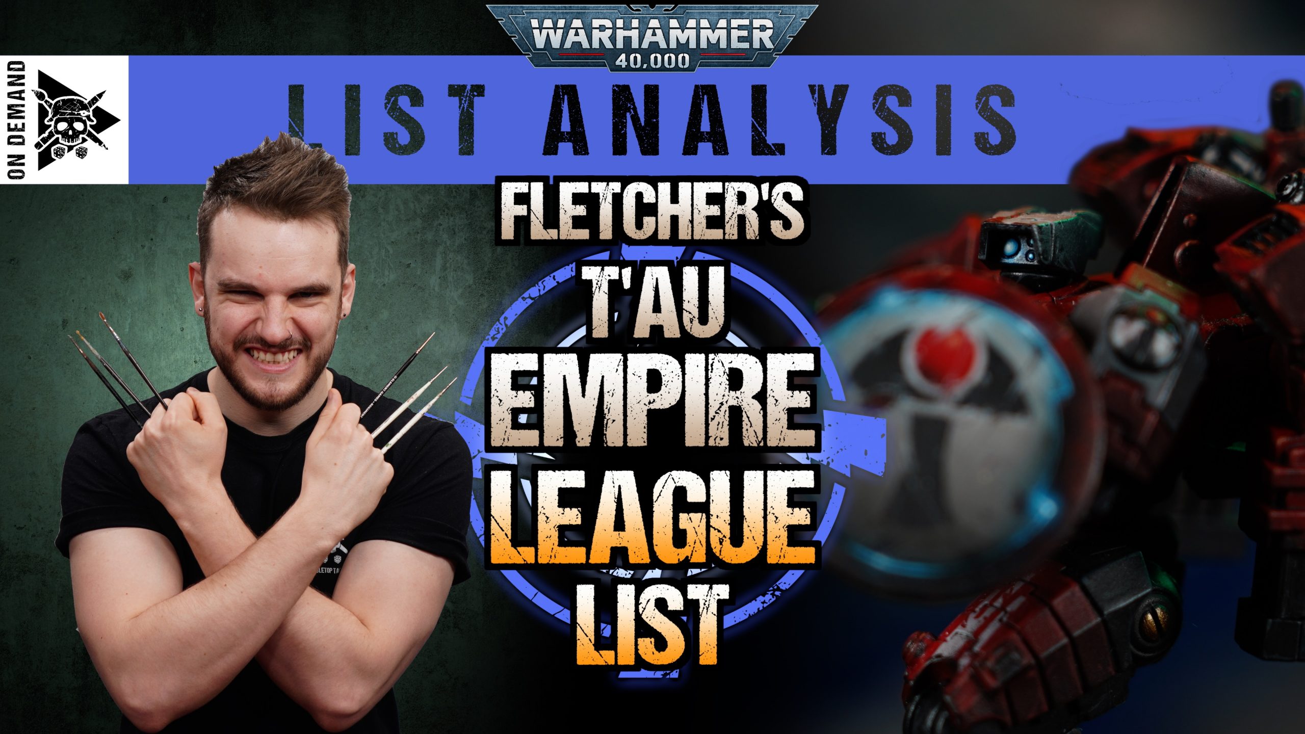 Fletcher’s T'au Empire List Warhammer 40,000 List Analysis Tabletop