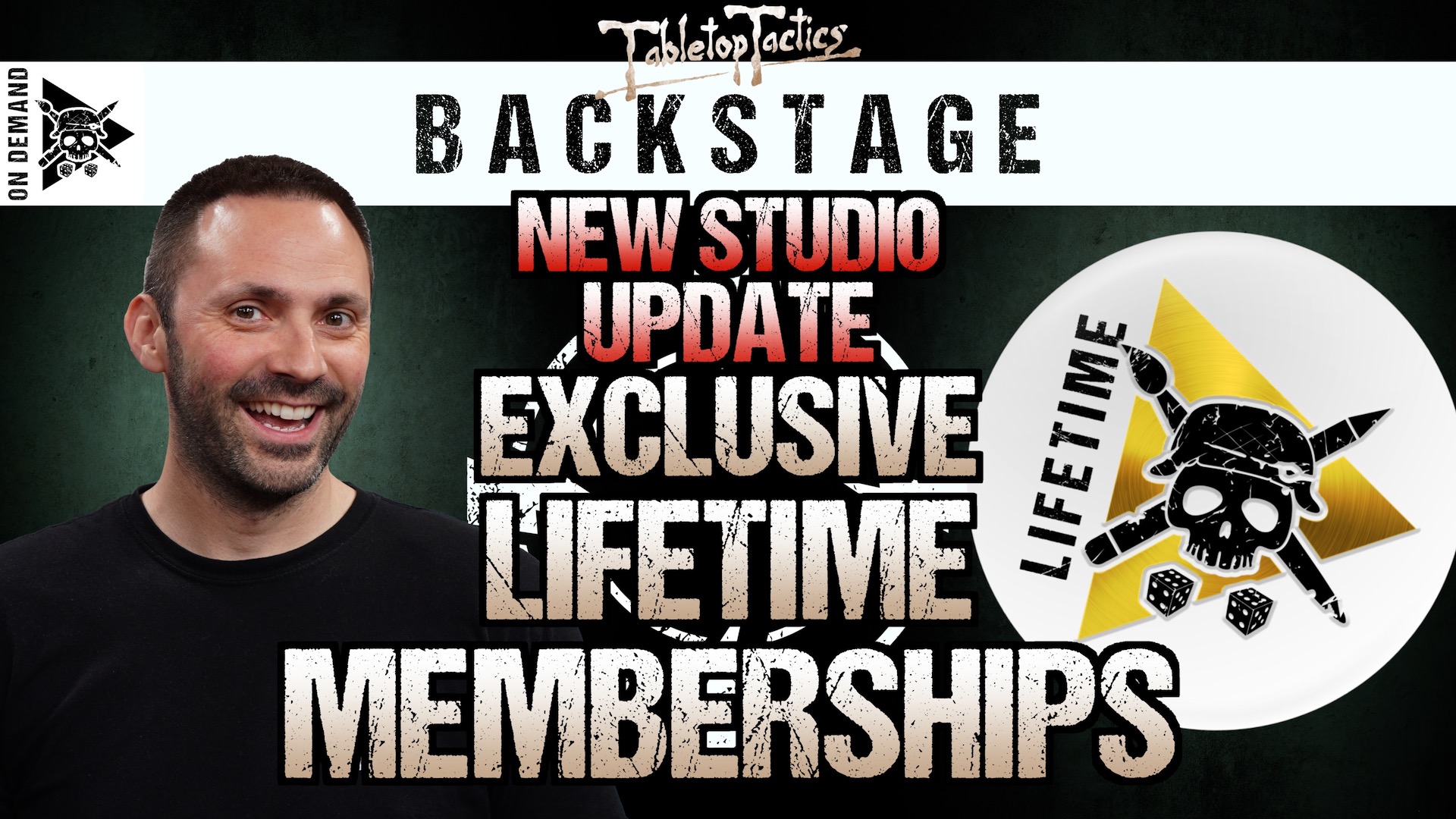 Studio Update Exclusive On Demand Lifetime Memberships! Tabletop
