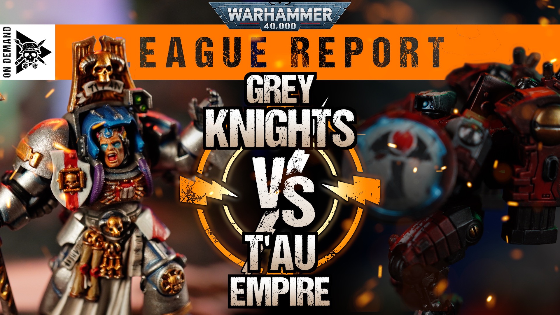 Grey Knights vs T'au Empire Season 1 EP11 Warhammer 40,000 League