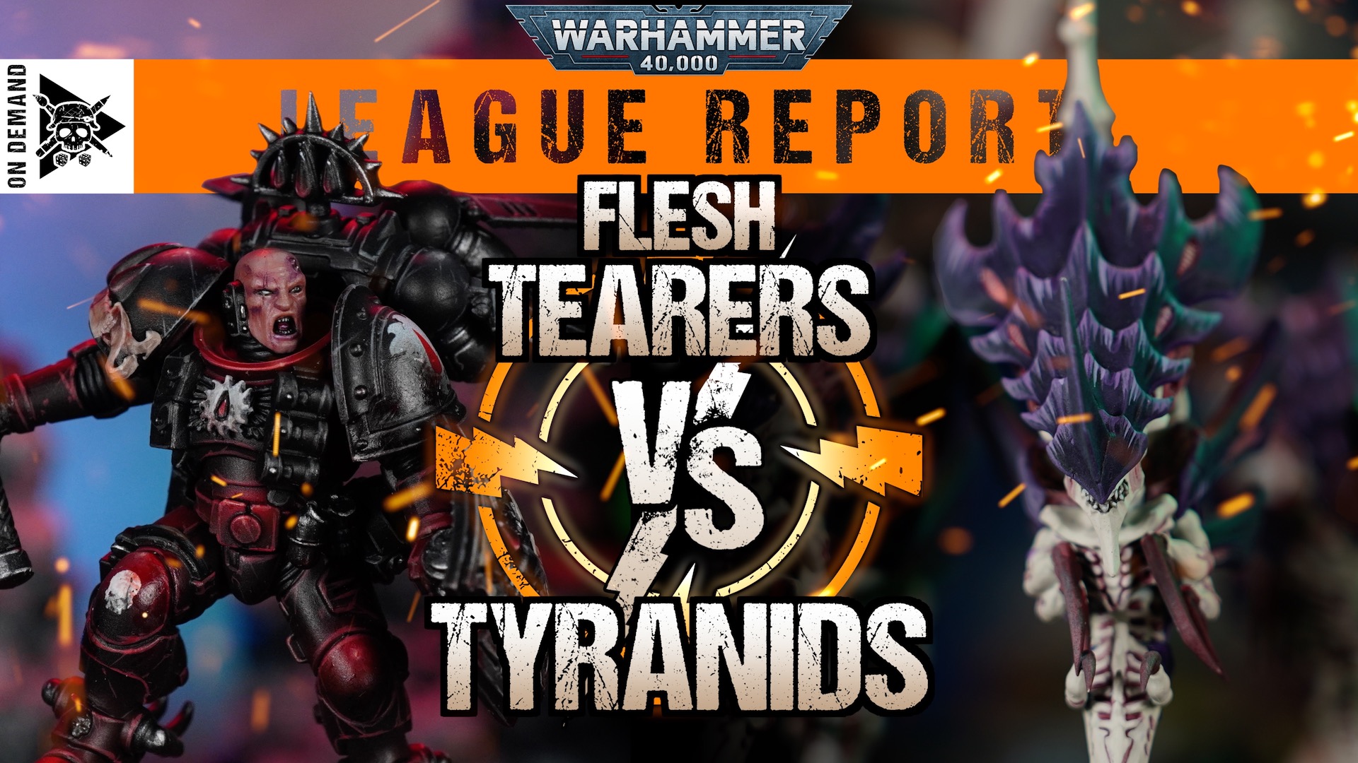 Flesh Tearers vs Tyranids Season 1 EP14 Warhammer 40,000 League