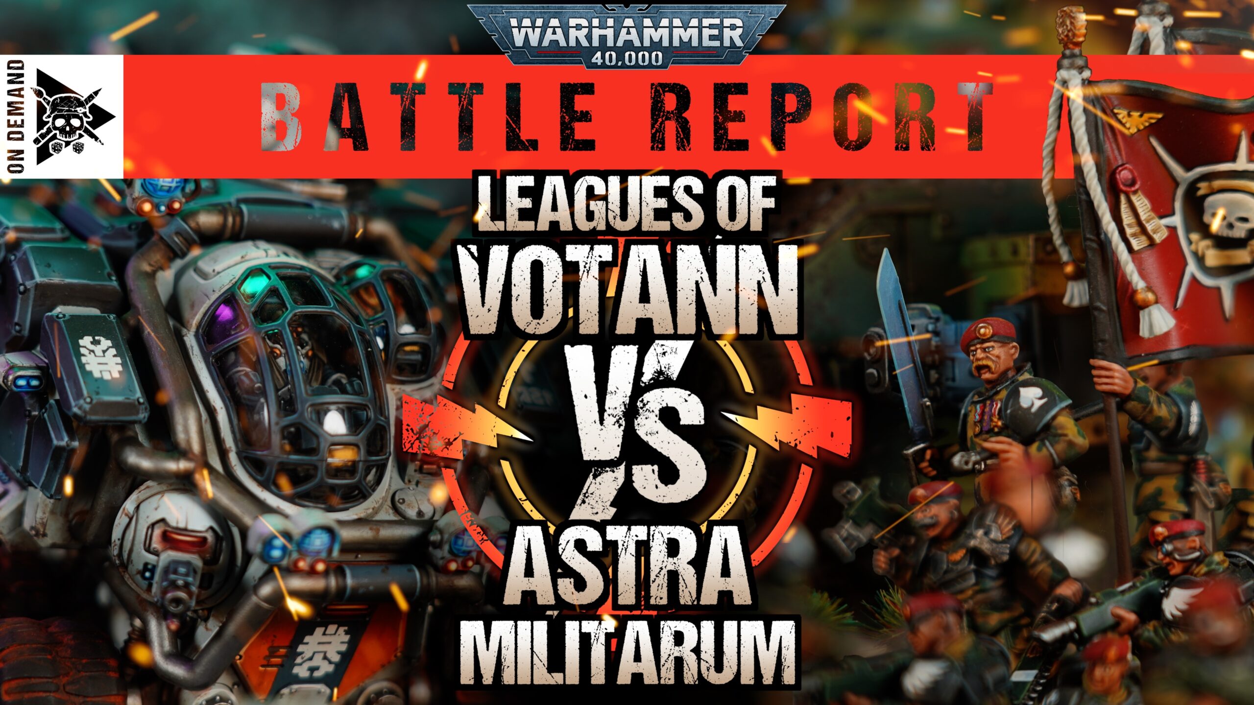 Leagues of Votann vs Astra Militarum Warhammer 40,000 Battle Report Tabletop Tactics