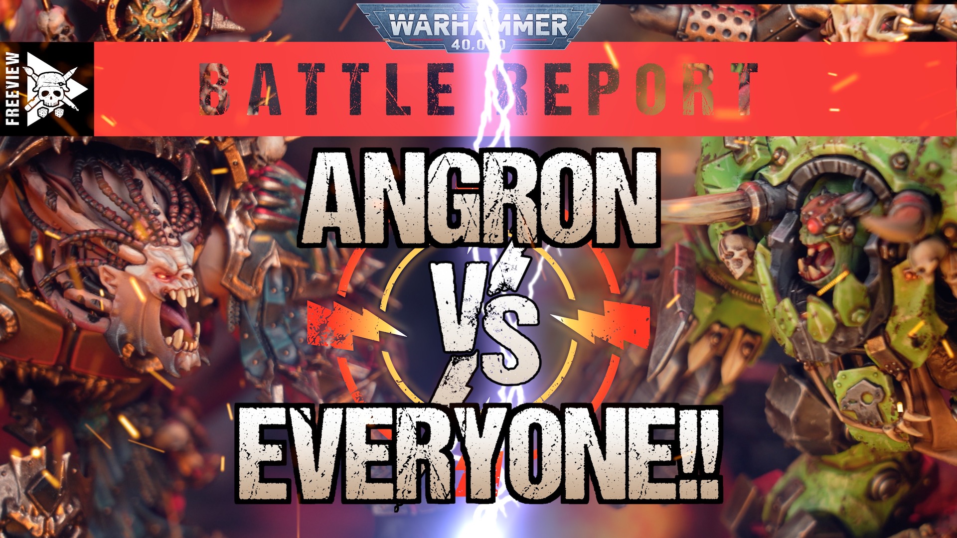 Angron vs Everyone!! Warhammer 40,000 Special Battle Report