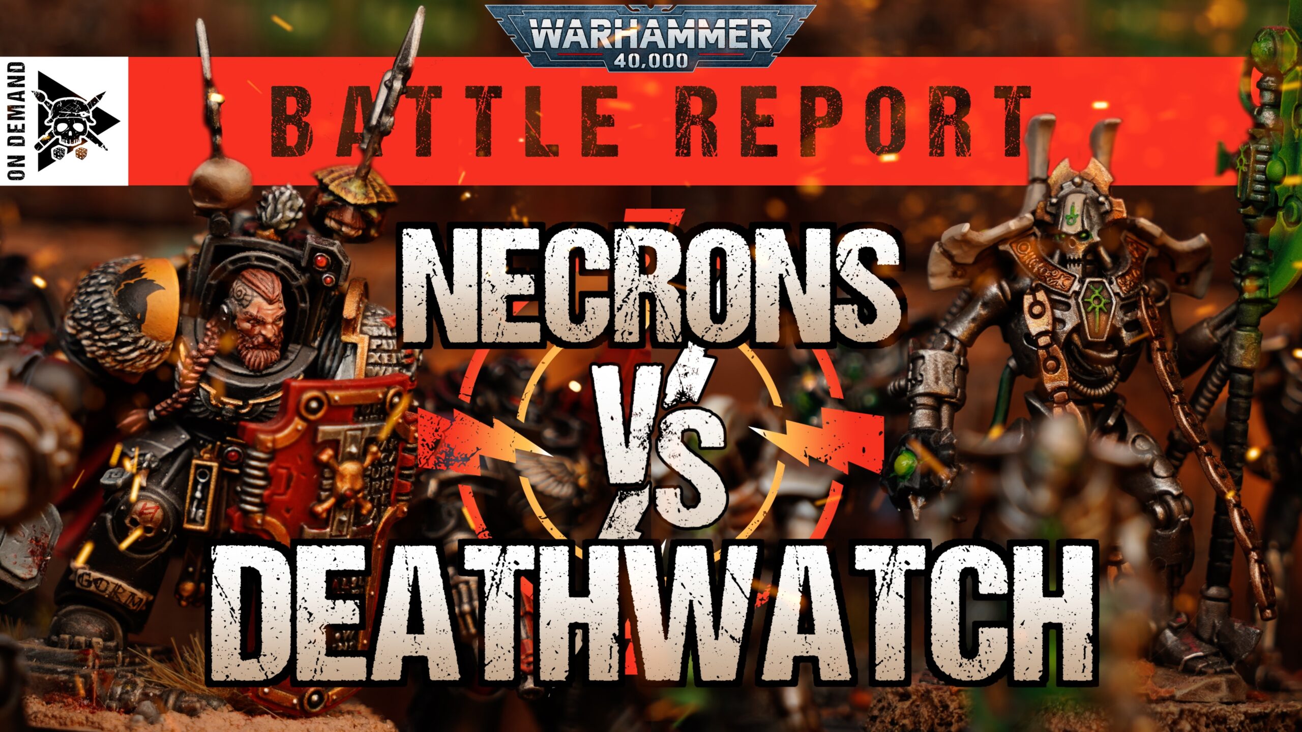 Necrons vs Deathwatch Boarding Action Battle Report Tabletop Tactics