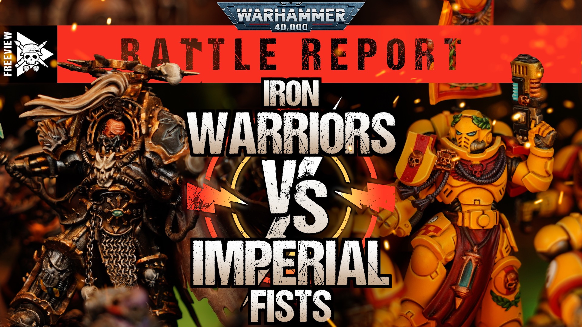 Iron Warriors vs Imperial Fists Boarding Action Battle Report