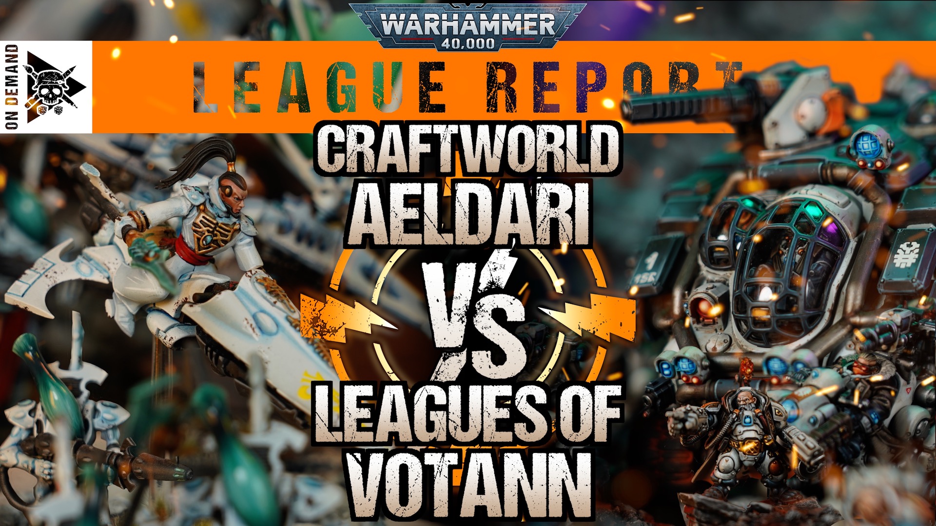 Craftworld Aeldari vs Leagues of Votann Season 2 Ep 5 Warhammer