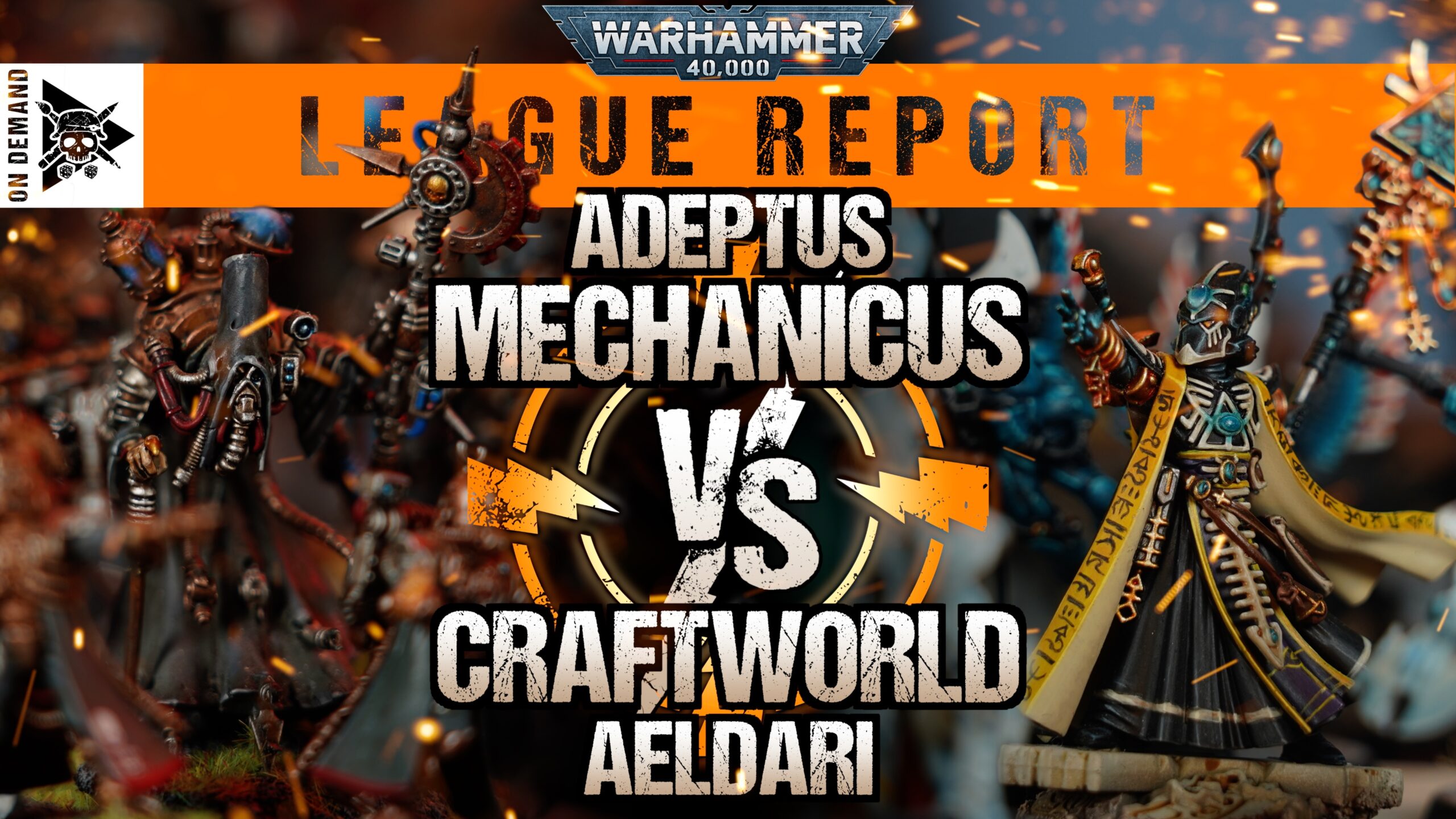 Adeptus Mechanicus vs Aeldari Season 2 Ep 6 Warhammer 40,000 League