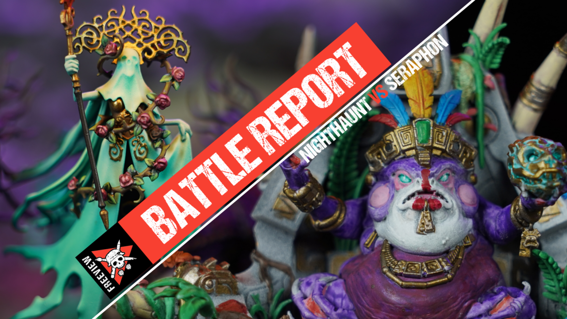 Nighthaunt vs Seraphon Age of Sigmar Battle Report Tabletop Tactics