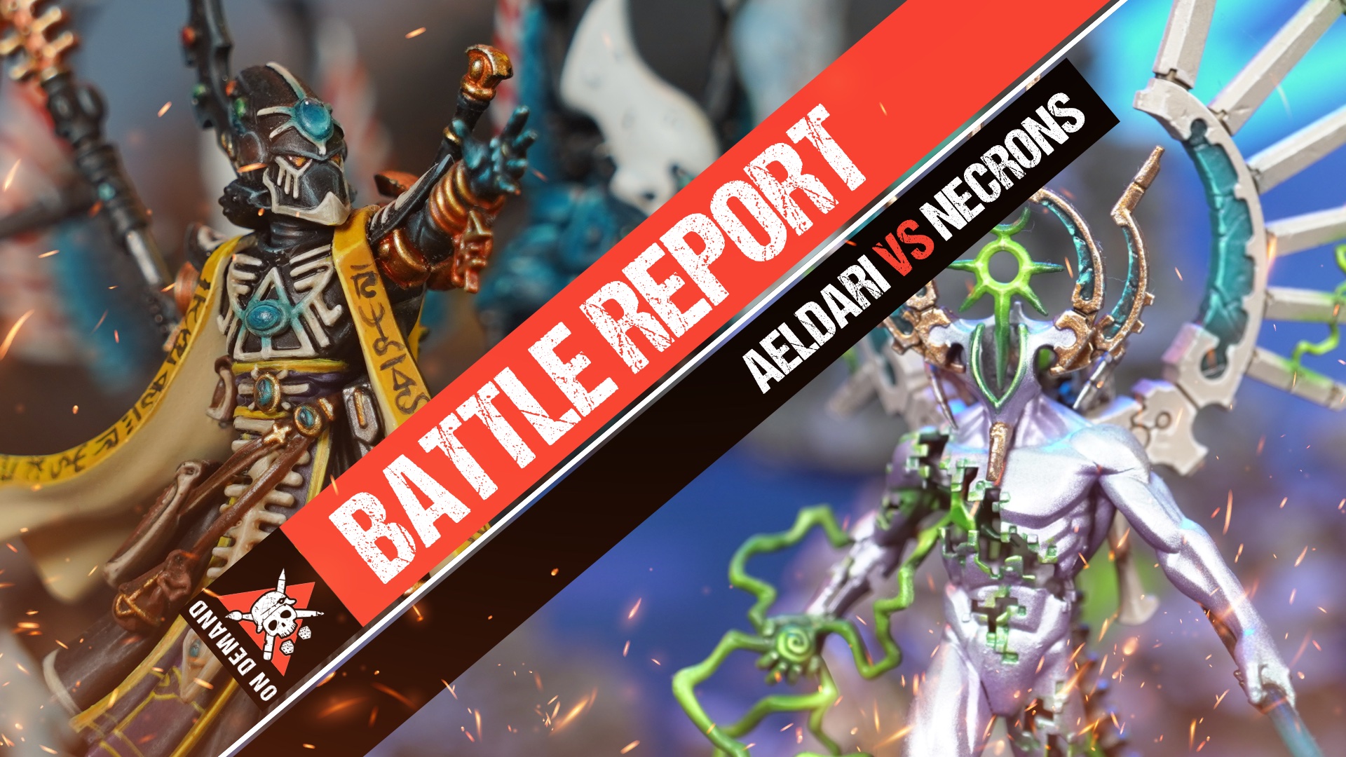 Aeldari vs Necrons | Warhammer 40,000 Battle Report - Tabletop Tactics