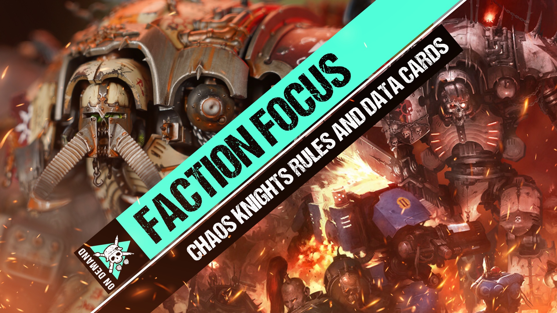 10th Edition Chaos Knights Index Warhammer 40,000 Faction Focus