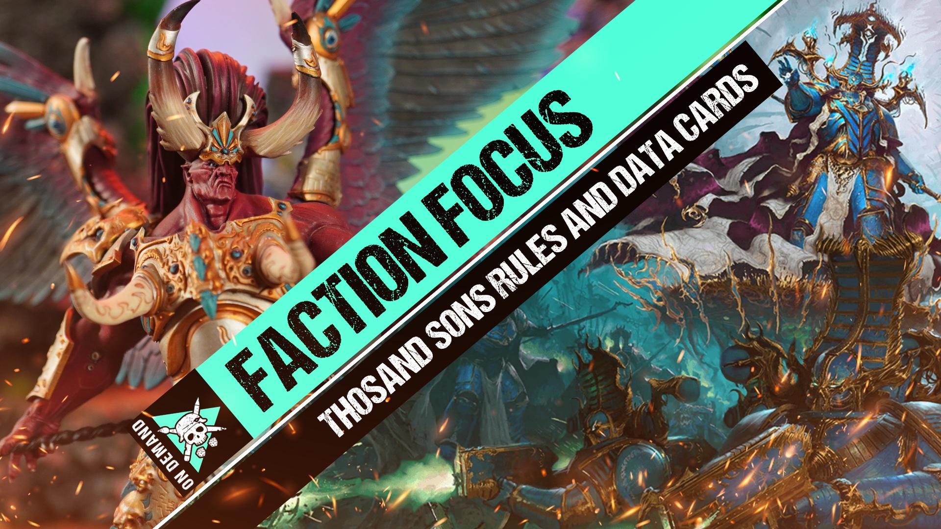 Sorcery and Strategy Collide as Warhammer 40,000: Tacticus Welcomes the  Thousand Sons