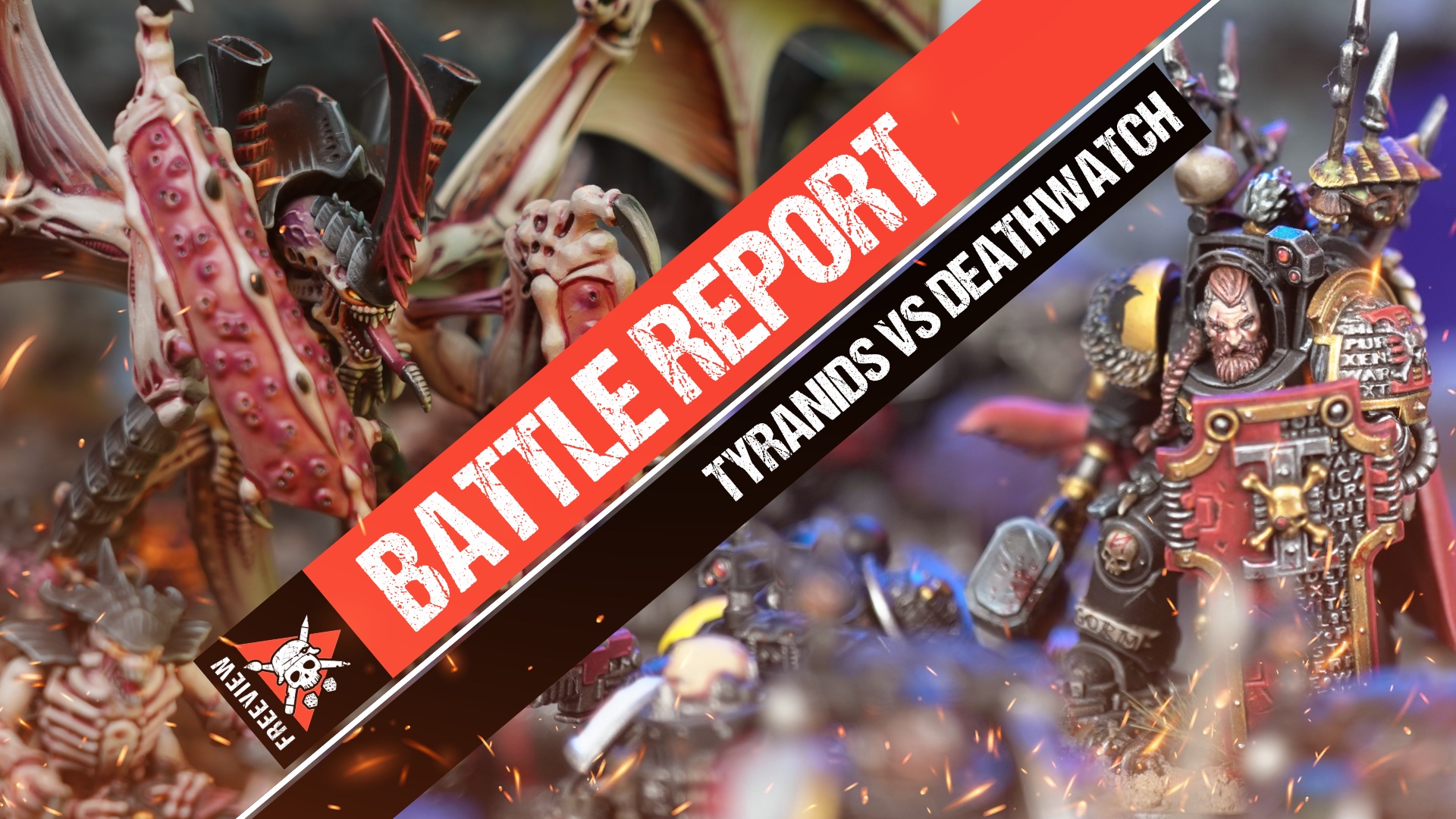 Tyranids vs Deathwatch Warhammer 40,000 Battle Report Tabletop Tactics
