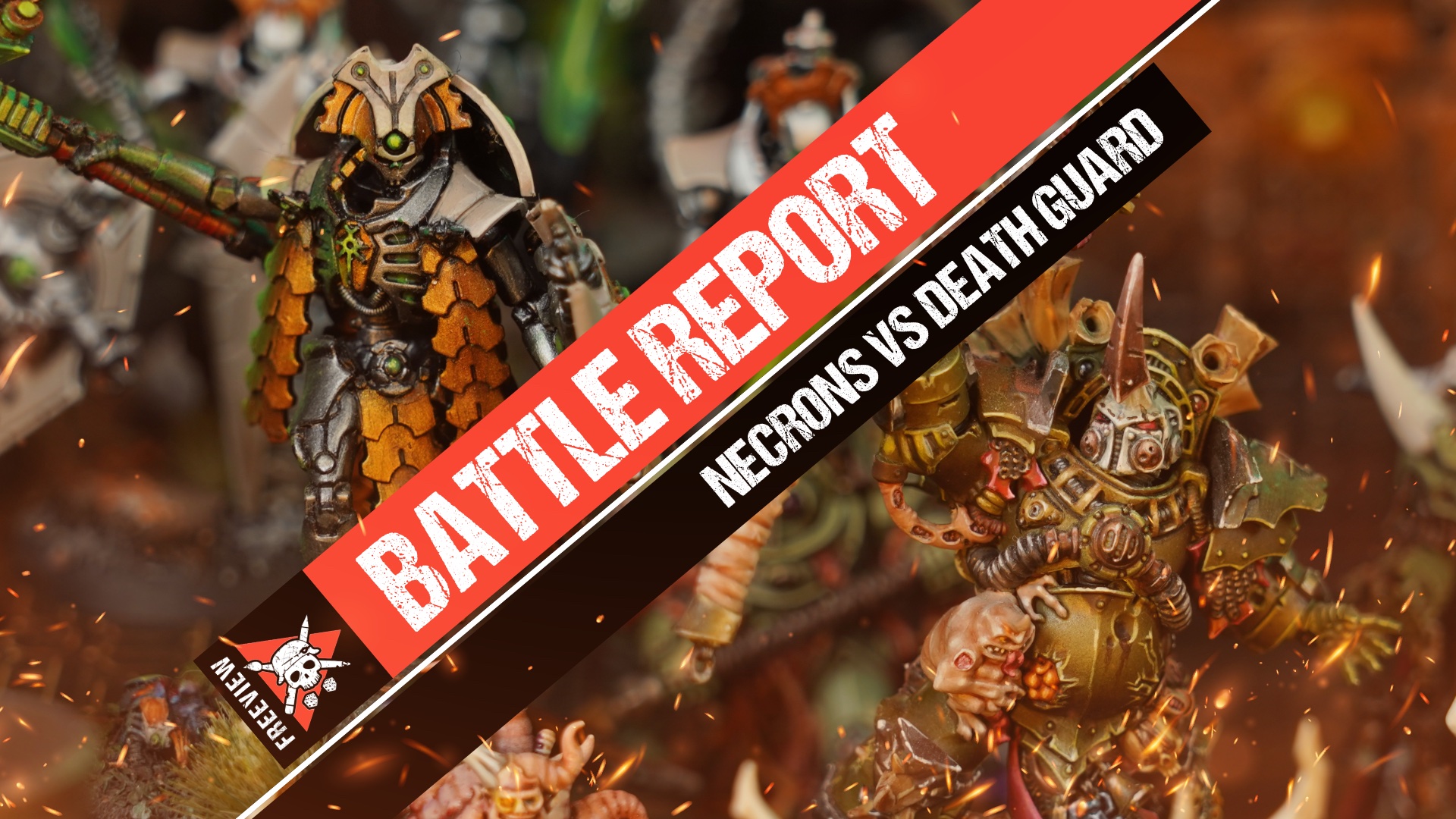 Necrons vs Death Guard Warhammer 40,000 Boarding Action Battle Report