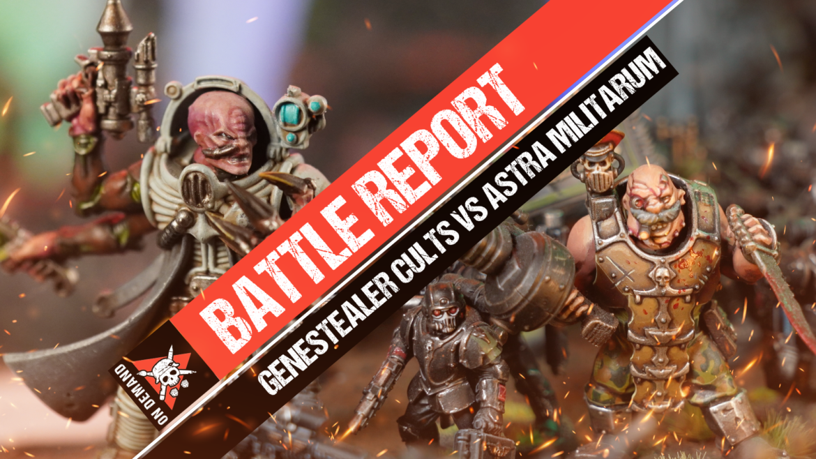 Genestealer Cults vs Astra Militarum Warhammer 40,000 Battle Report