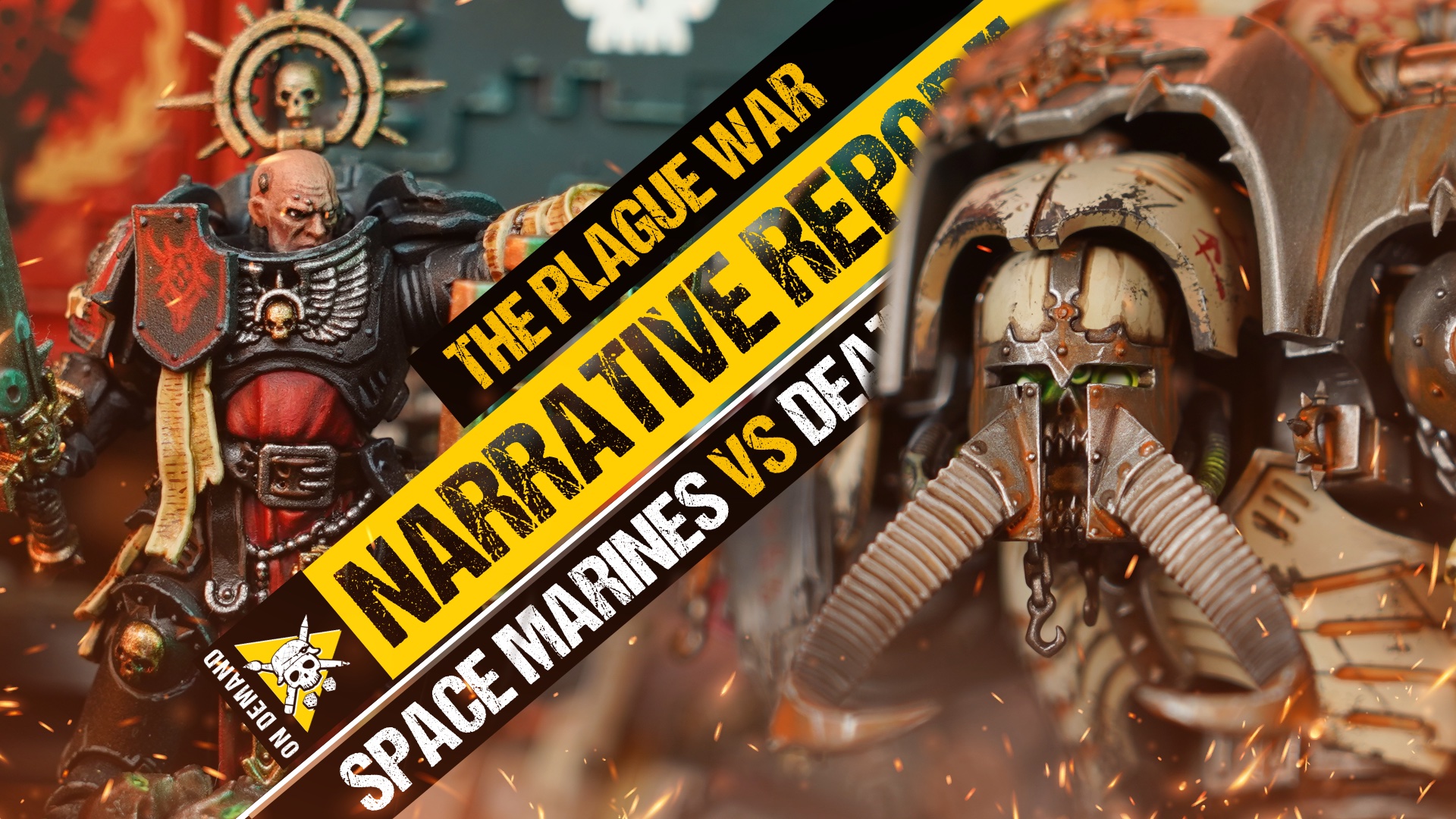 Space Marines Vs Death Guard | The Plague War Ep 4 | Warhammer 40k ...