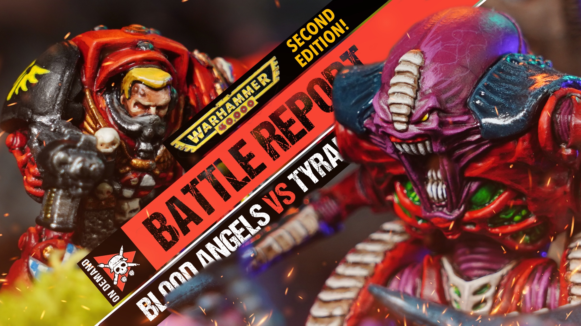 Blood Angels vs Tyranids BLOOD SCENT 2 2ND EDITION Warhammer 40K