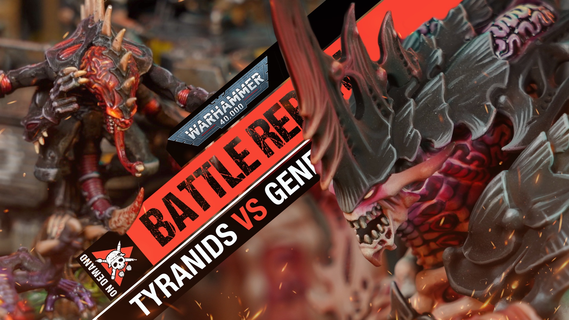 Genestealer Cults vs Tyranids Warhammer 40k Battle Report Tabletop