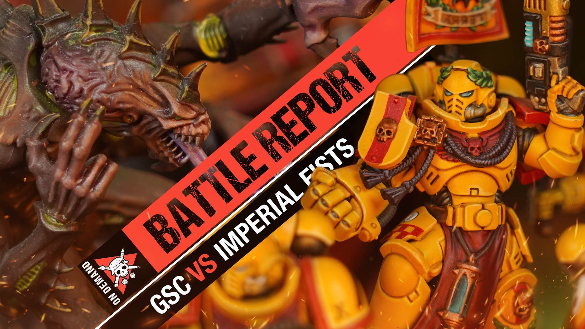 Space Marines vs Genestealer Cults | Warhammer 40k Battle Report ...