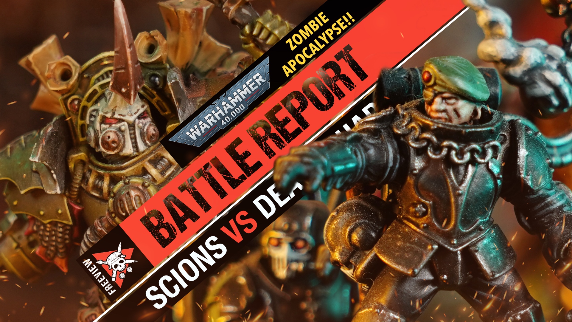 Death Guard vs Tempestus Scions Warhammer 40k Battle Report